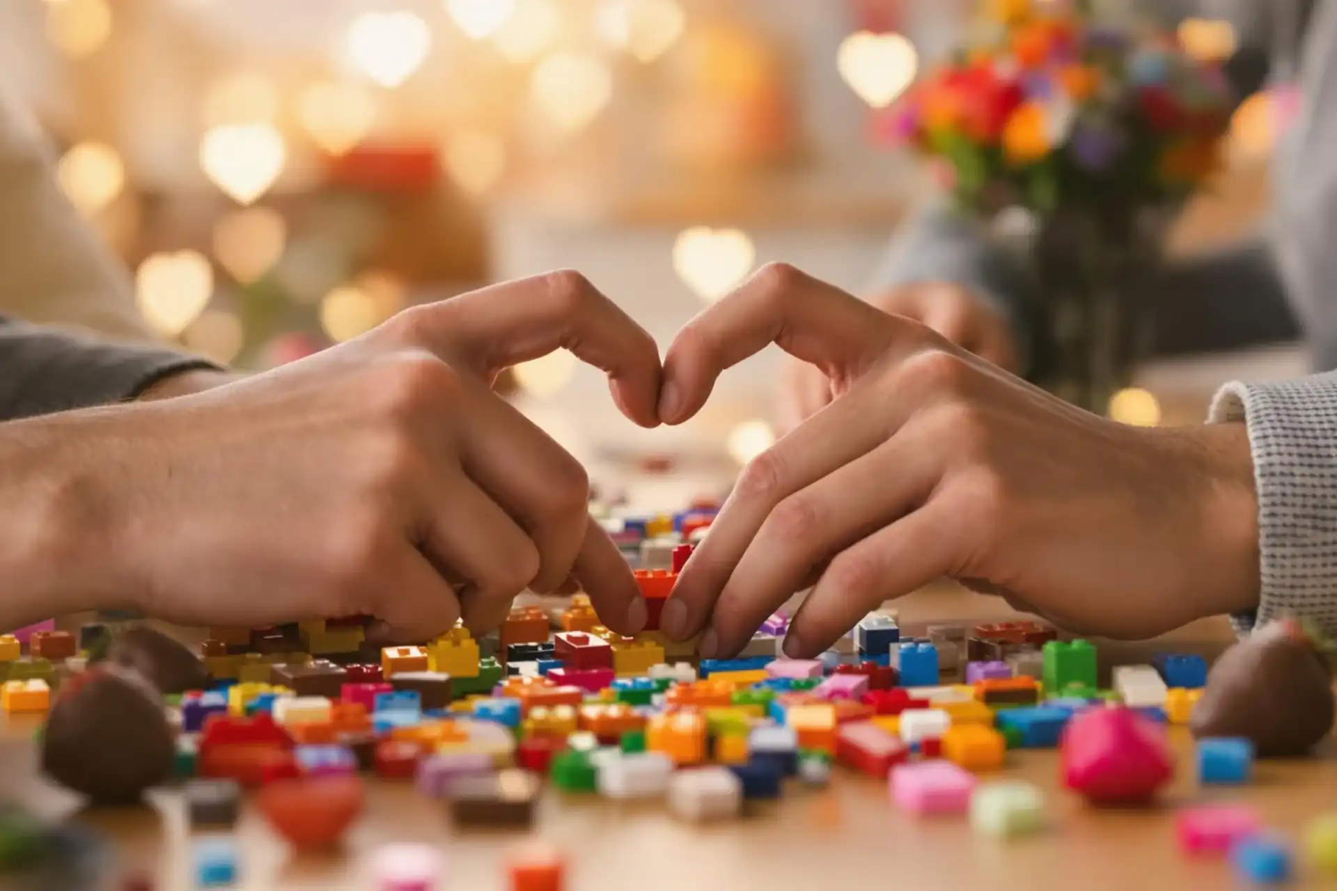 Activités en couple pour la Saint-Valentin : constructions LEGO à deux