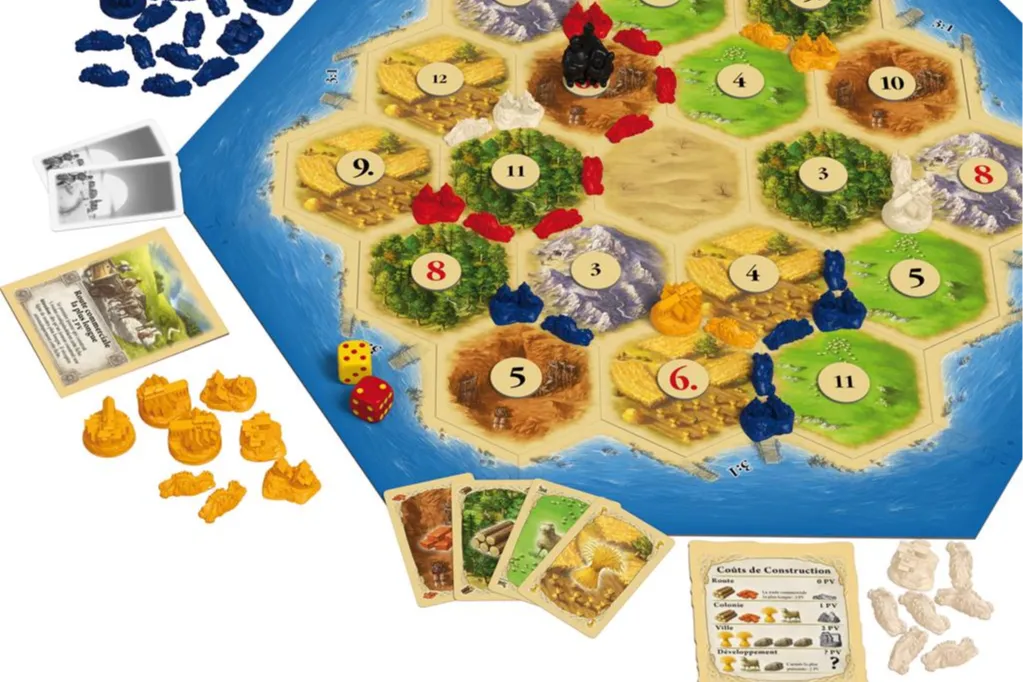 Le jeu stratégique Catan