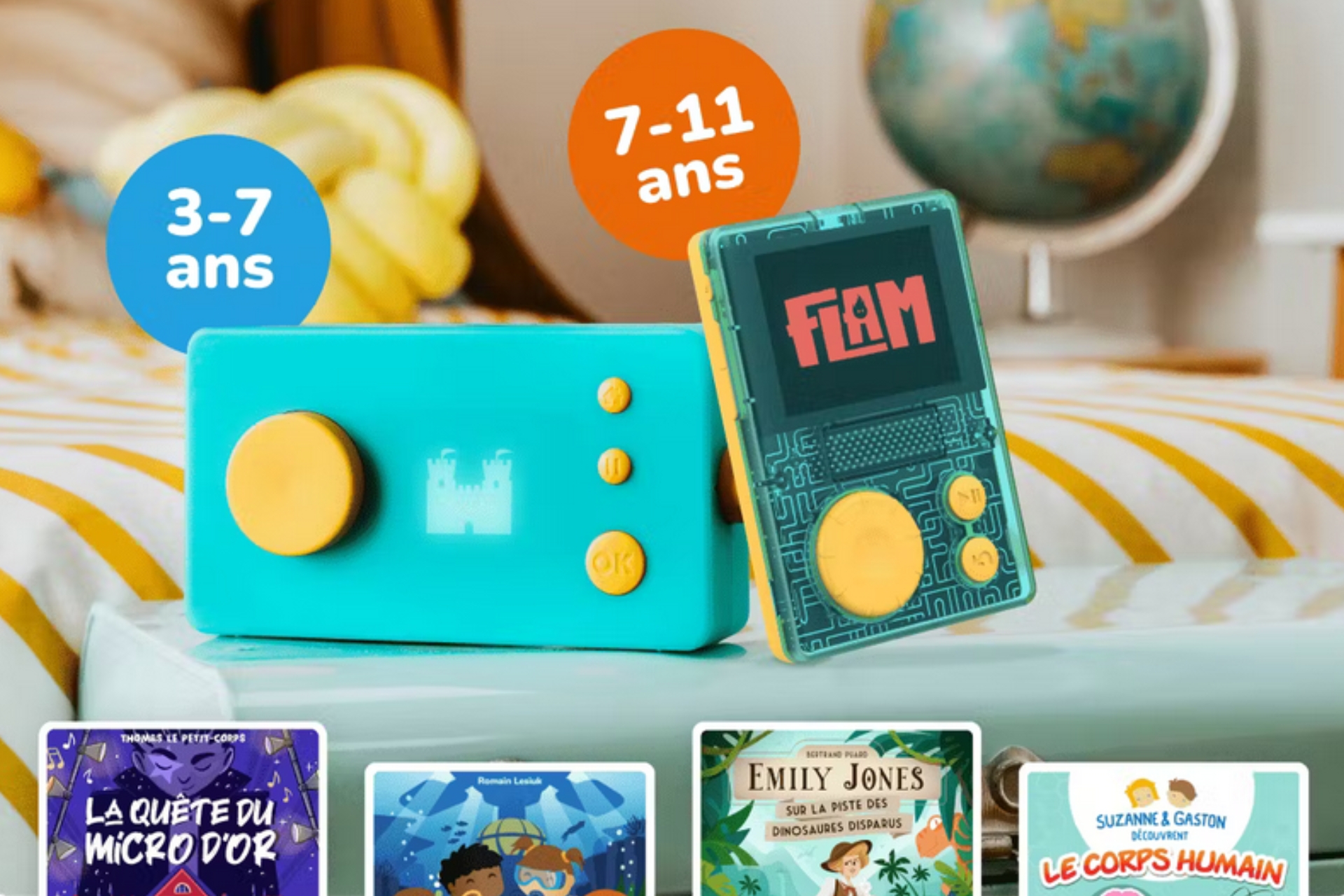 La compatibilité entre les histoires Lunii et le baladeur Flam enfin disponible !