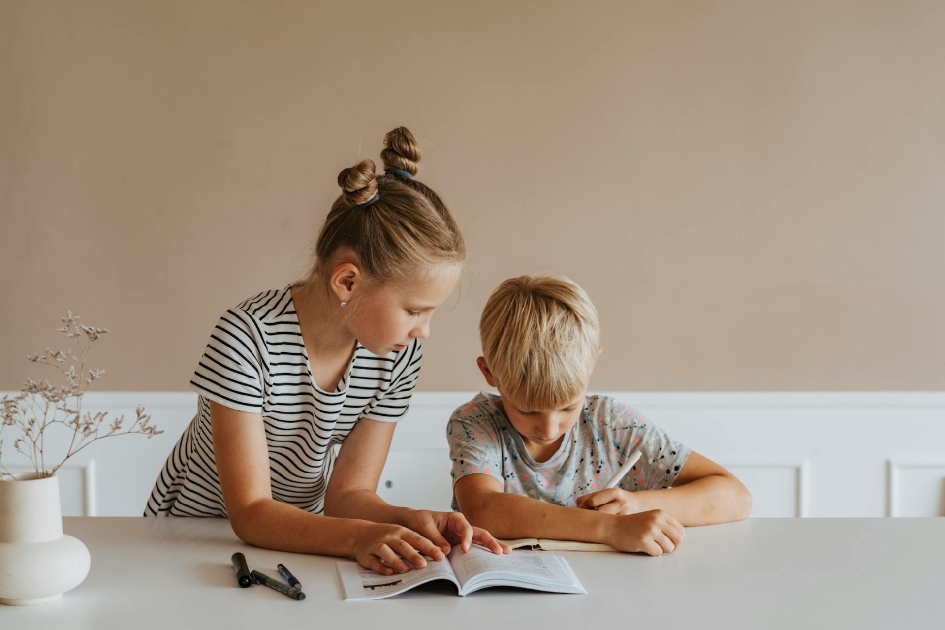 Un espace adapté pour les devoirs à la rentrée