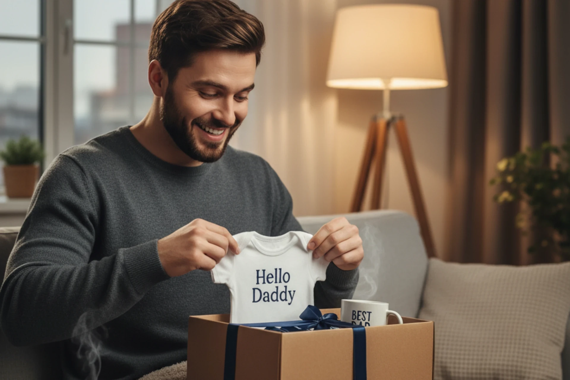 Préparer un futur papa à l’arrivée de bébé