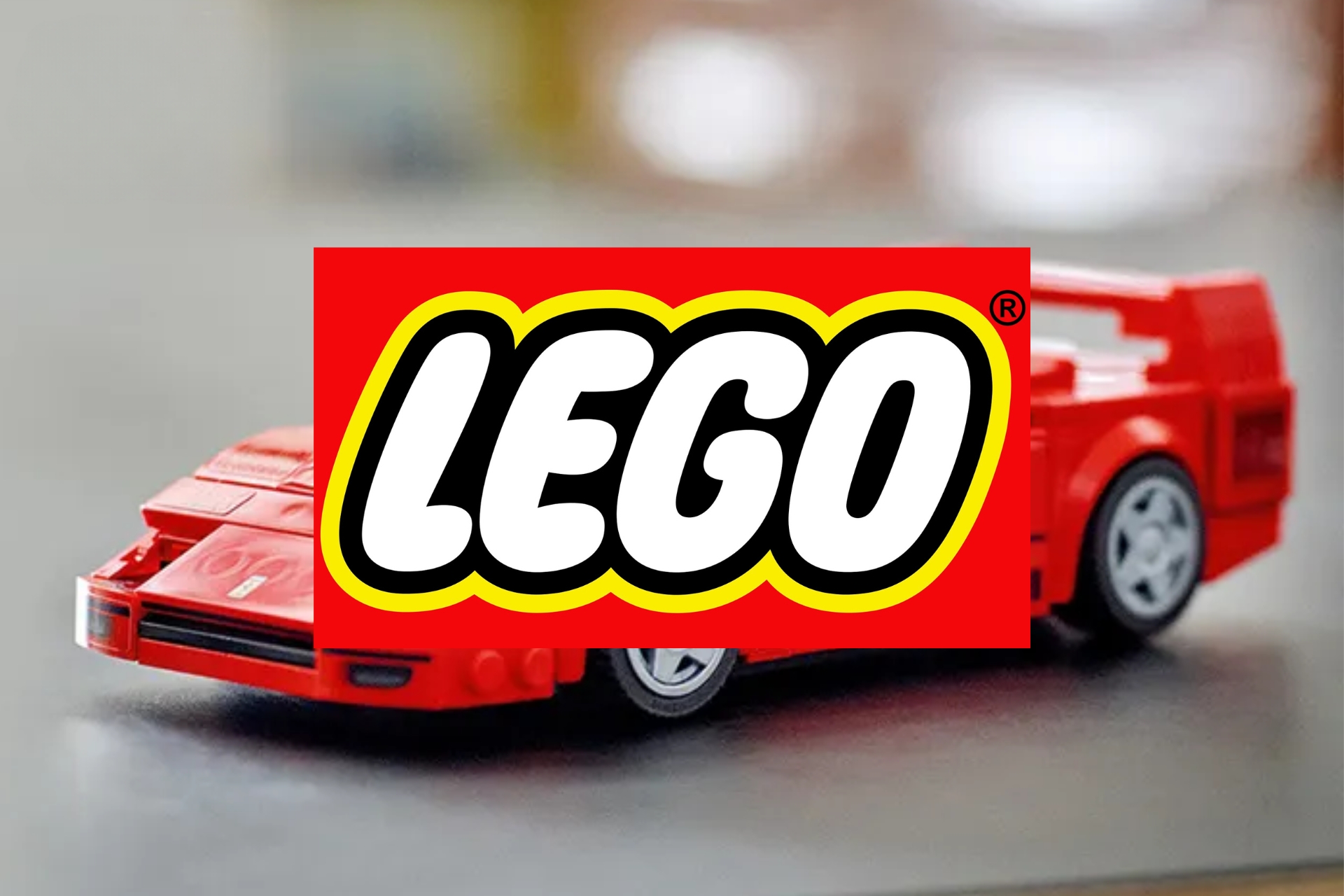 La Ferrari F40 en Lego Speed Champions