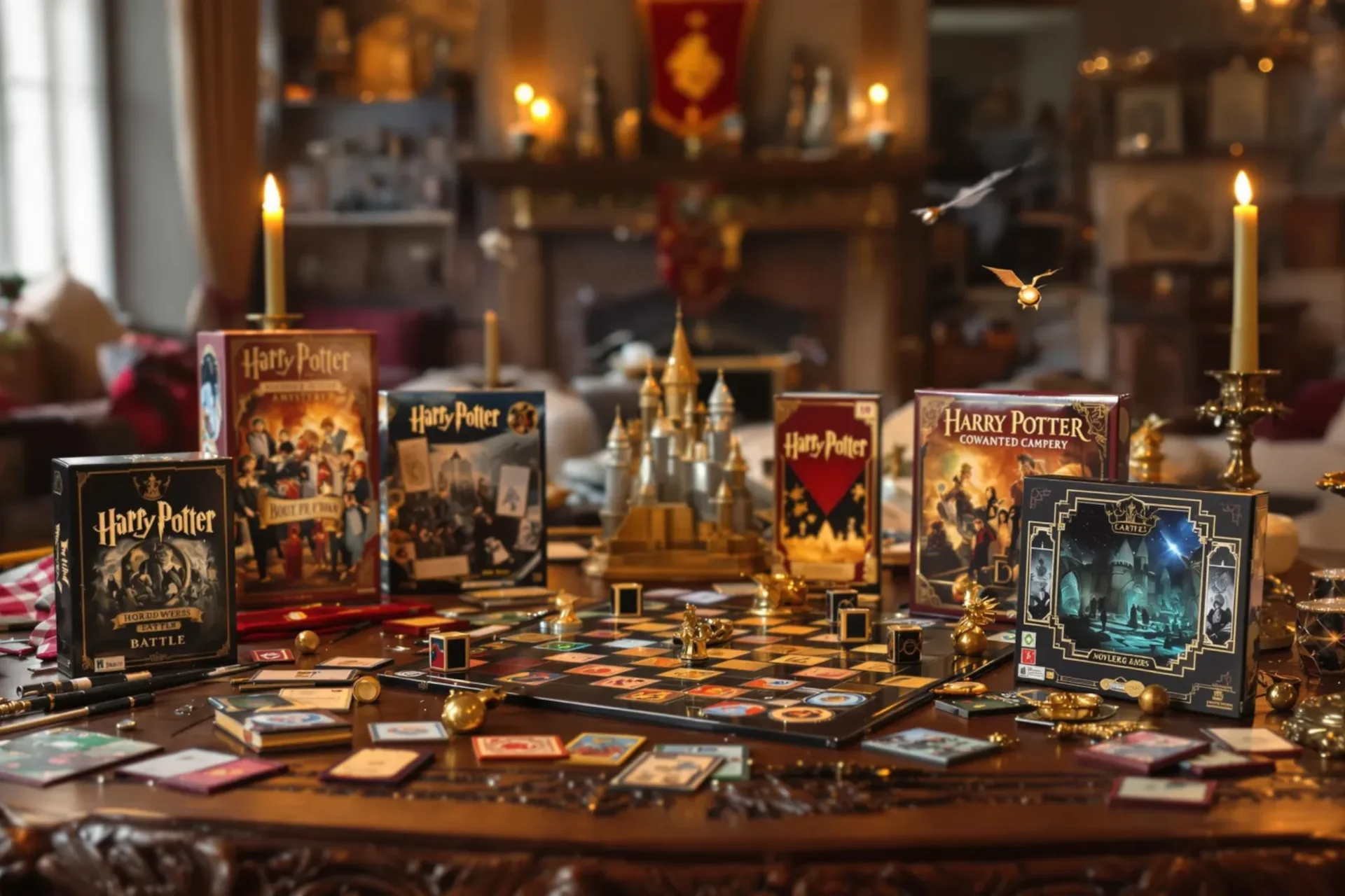 Les meilleurs jeux de plateau Harry Potter pour une immersion magique