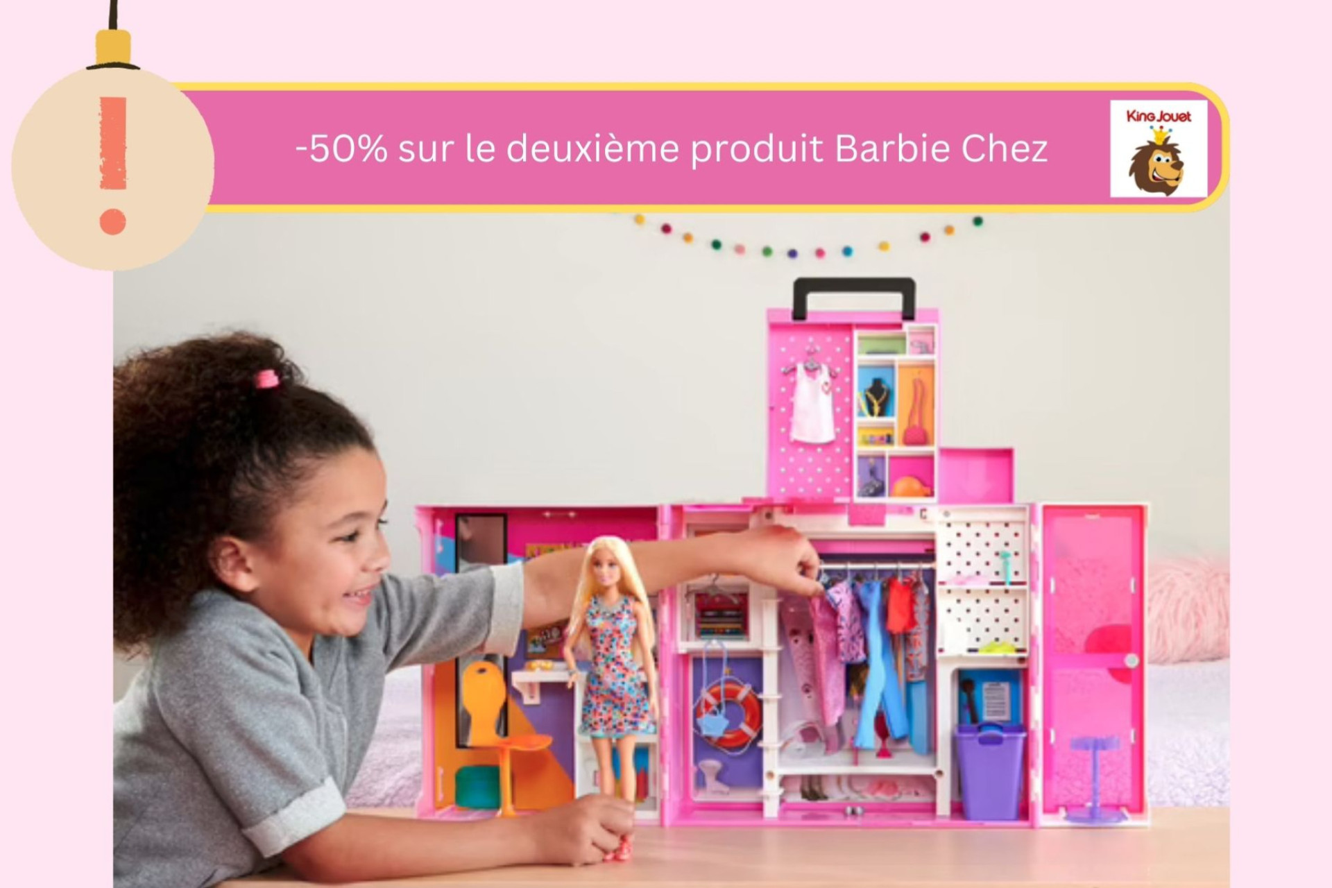 Idées de cadeaux Offre exclusive chez King Jouet : Barbie invite la magie sans vider votre porte-monnaie