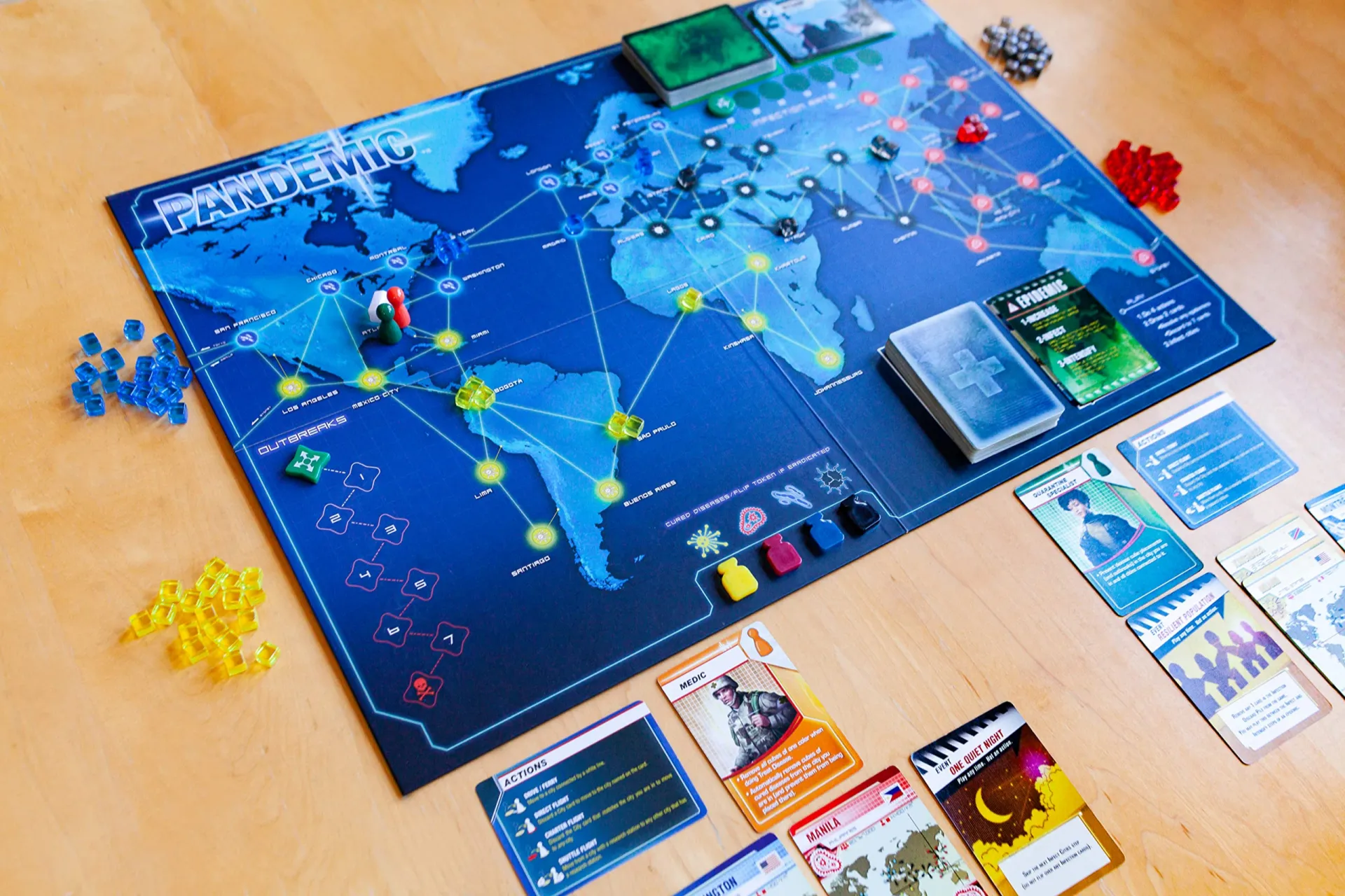 Le jeu de coop Pandemic