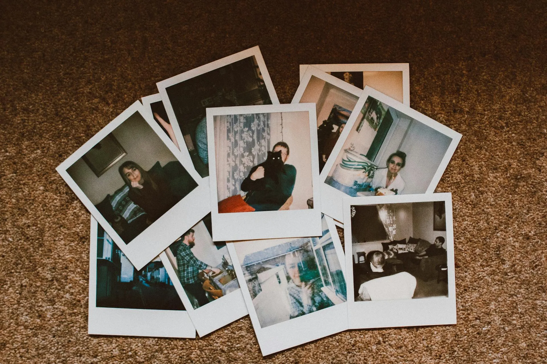 Les photos de famille style Polaroid