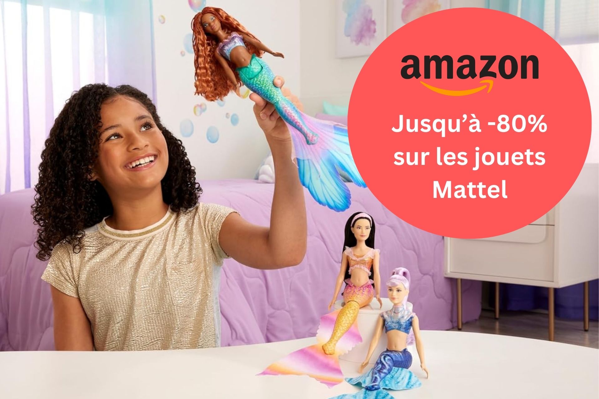 Idées de cadeaux Promo exceptionnelle Mattel sur Amazon : Jouets et jeux pour tous