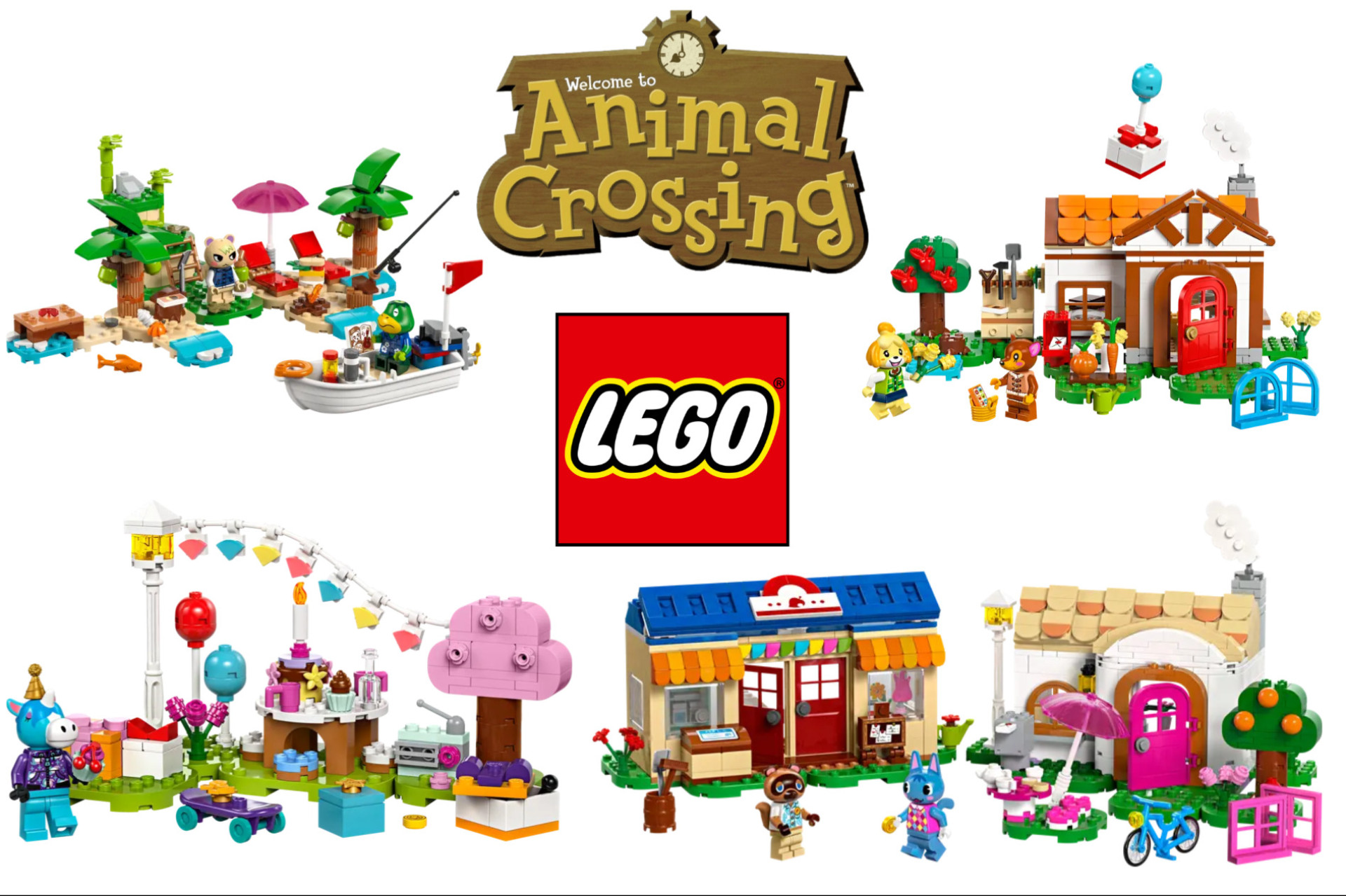 Idées de cadeaux Animal Crossing rencontre LEGO : Découvrez les nouveaux sets incontournables 2024