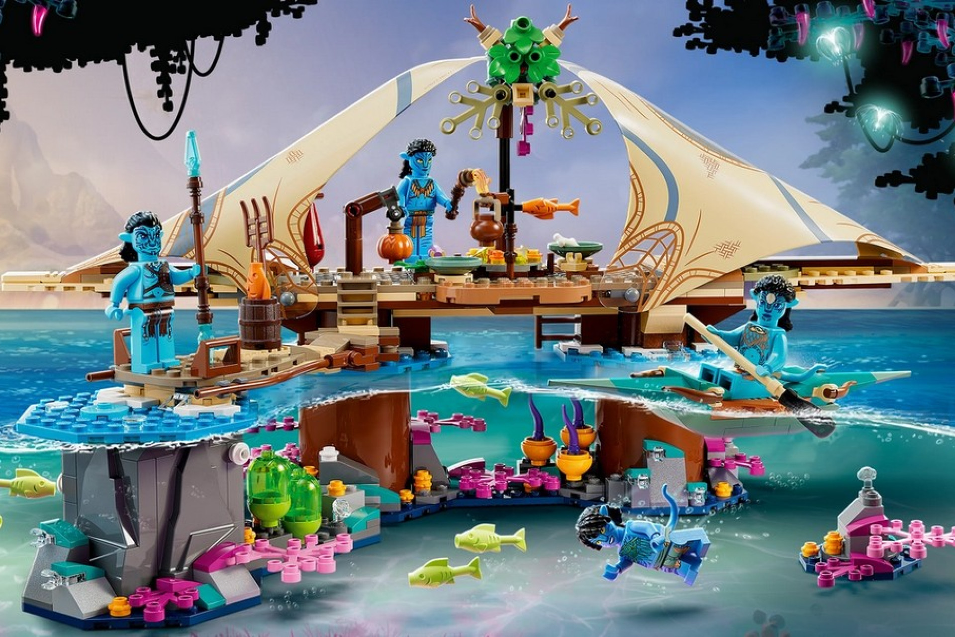 Set Lego du village aquatique