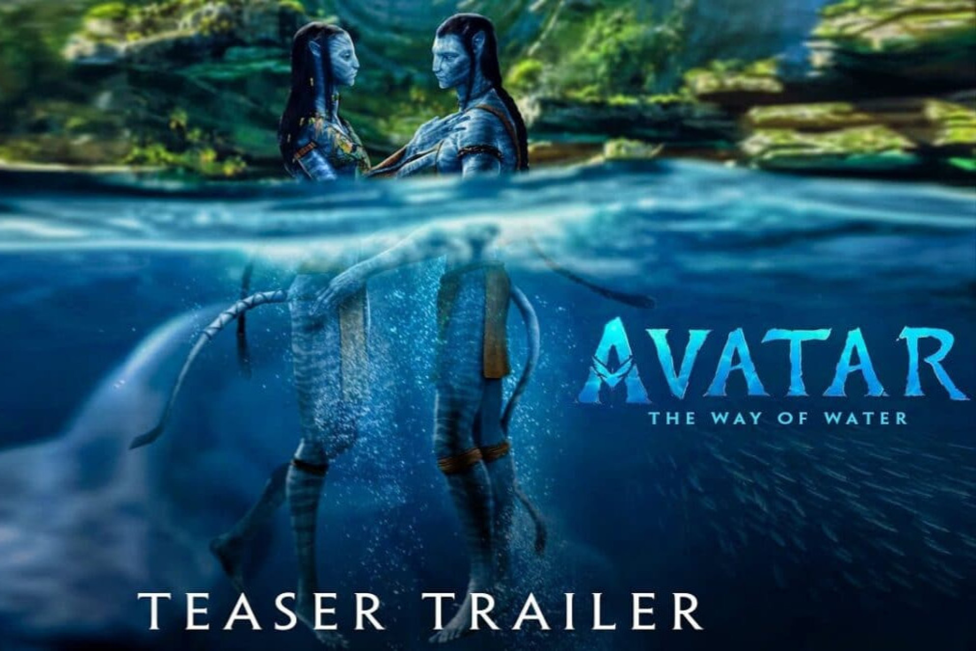 Affiche officielle d'Avatar 2
