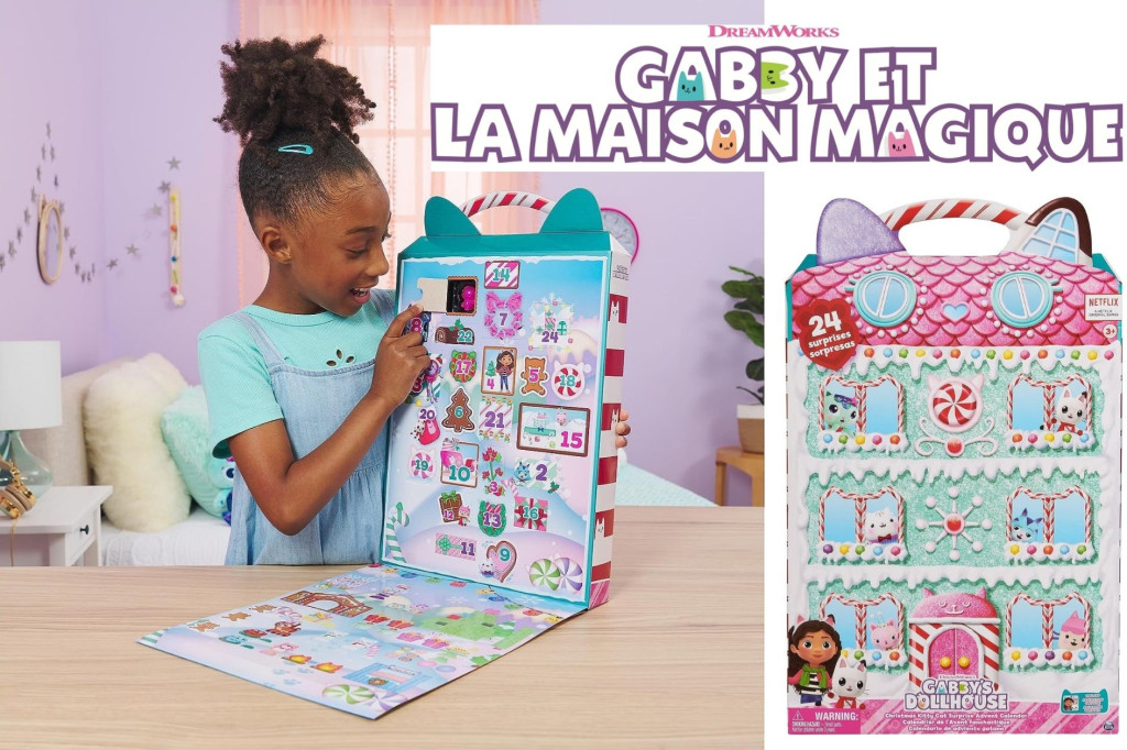 Calendrier de l’avent 2023 Gabby et la Maison Magique - MesCadeaux