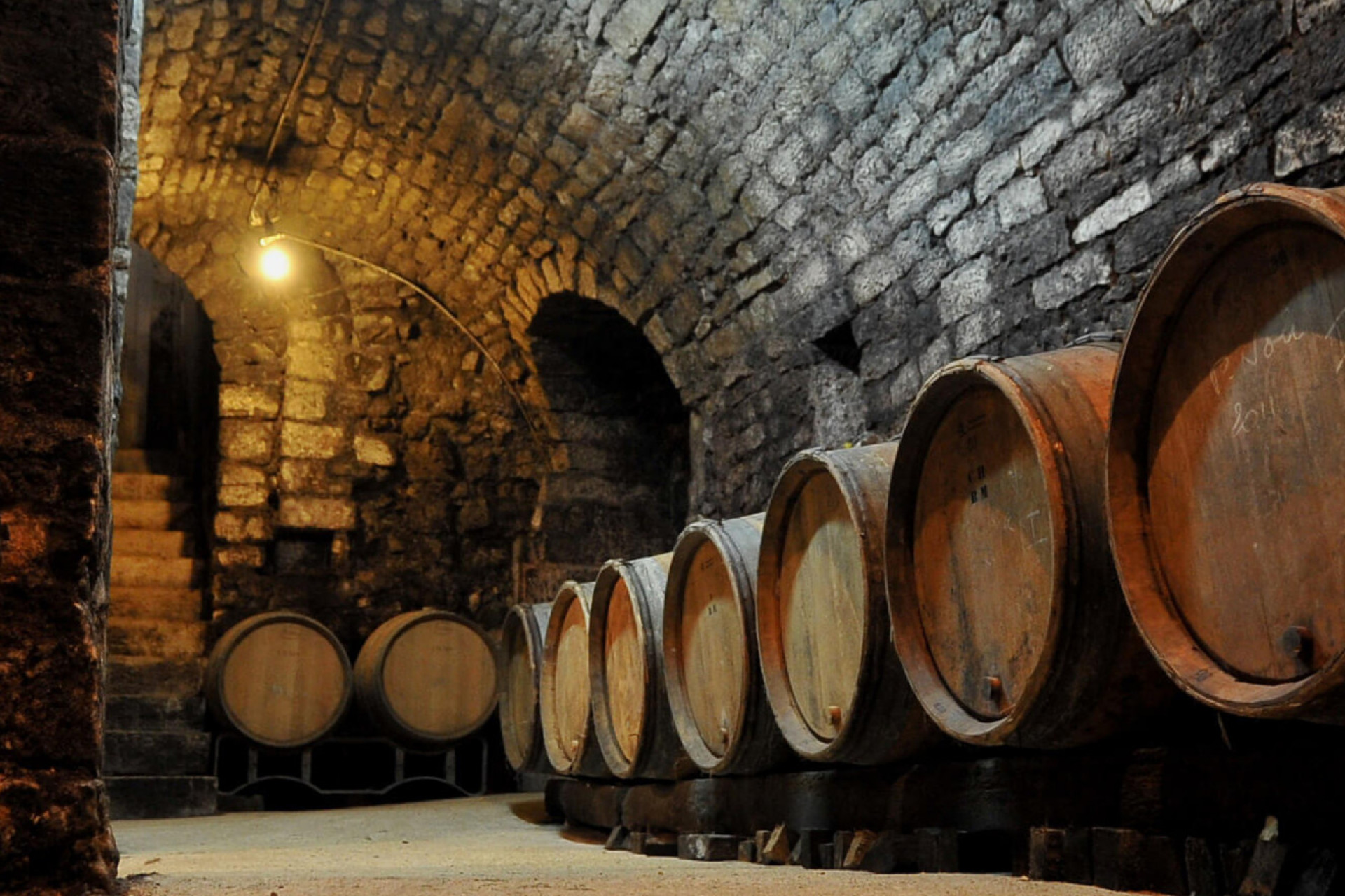 Une cave à vin en pierre