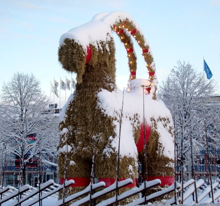 Chèvre de Yule, pour un Noël suédois