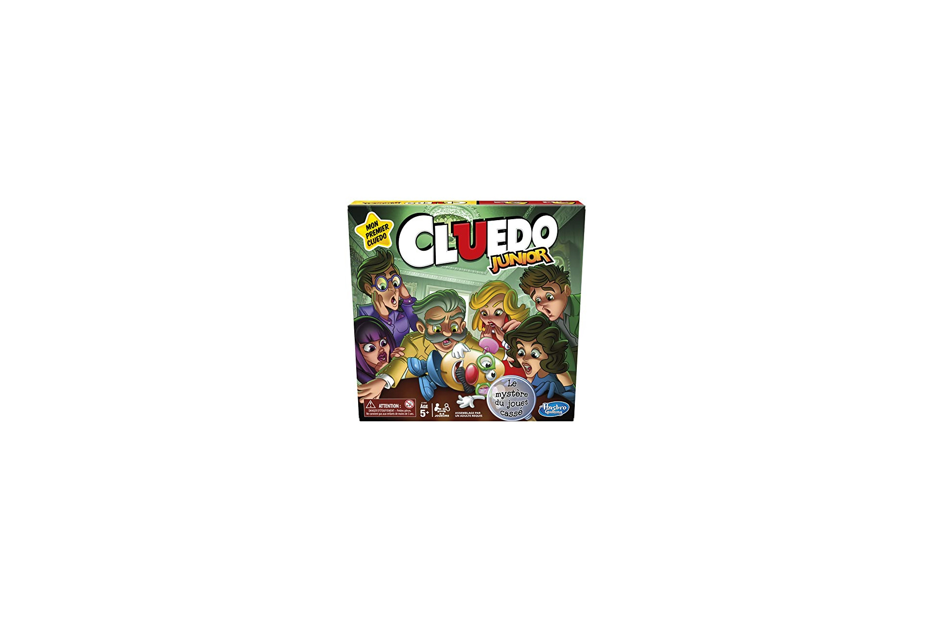 Cluedo Junior : le jeu de plateau idéal pour les enfants à partir de 5 ans  - MesCadeaux