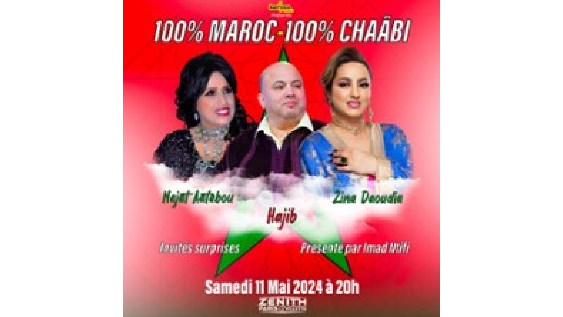 Concert Chaabi à Paris