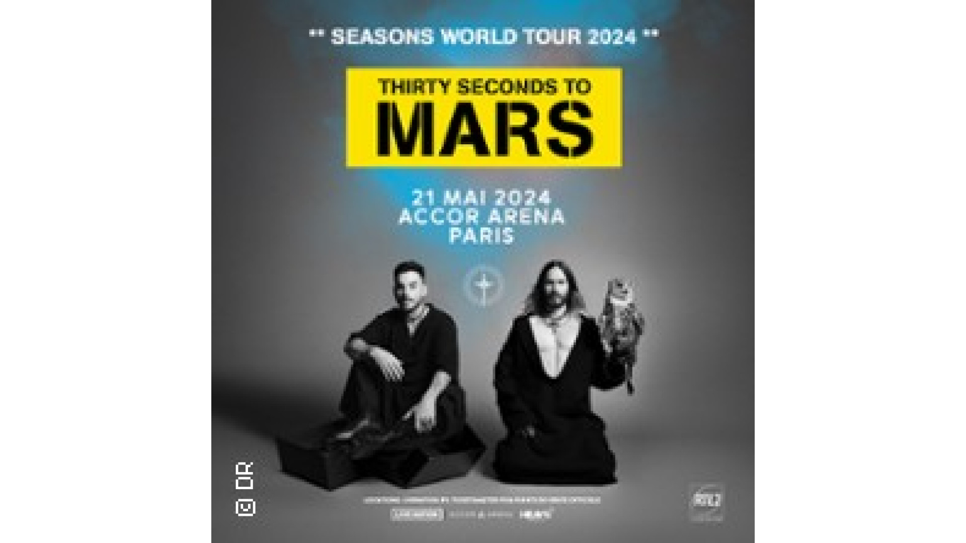 Concert Thirty Seconds To Mars à Paris