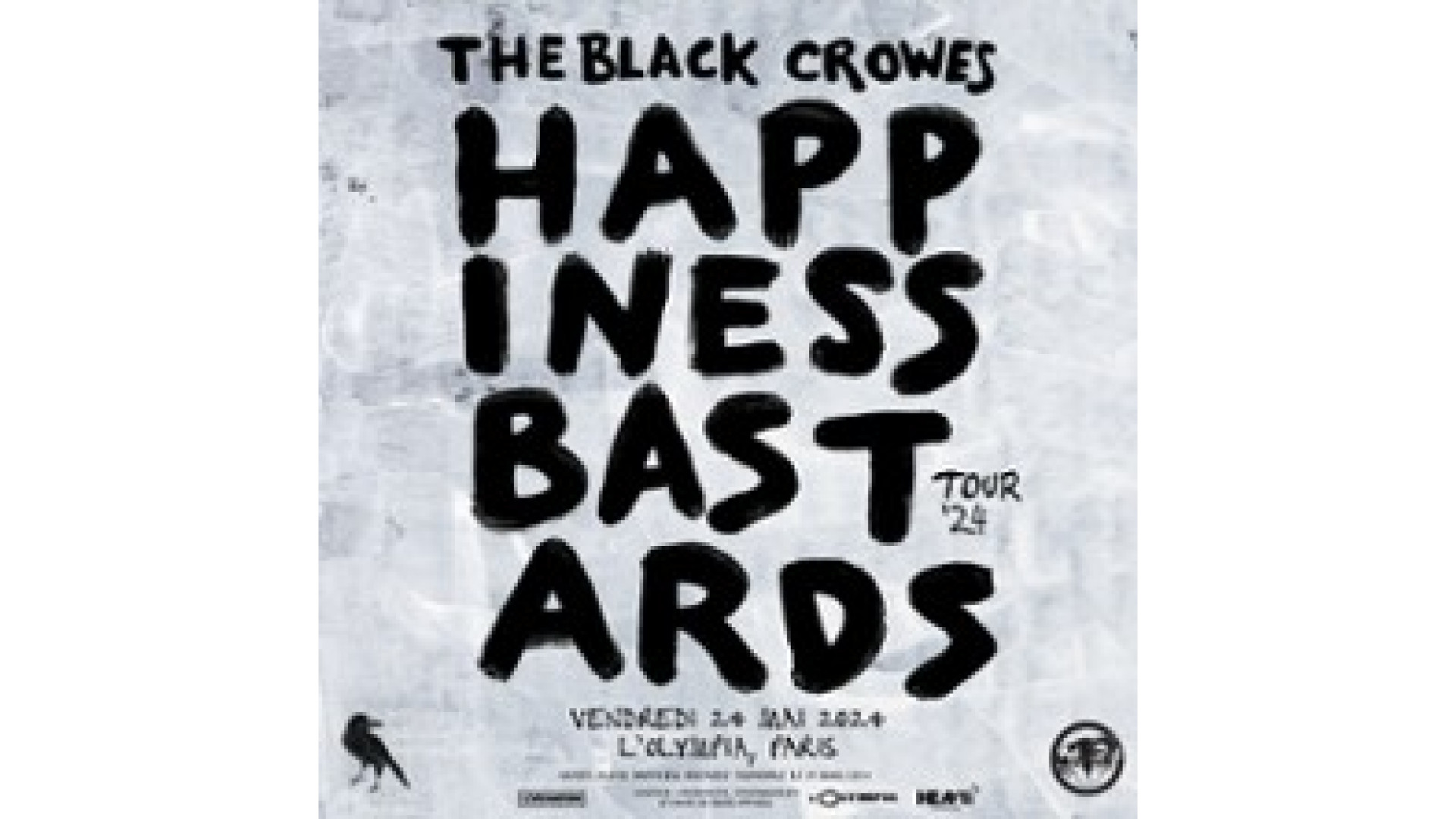 Concert The Black Crowes à Paris