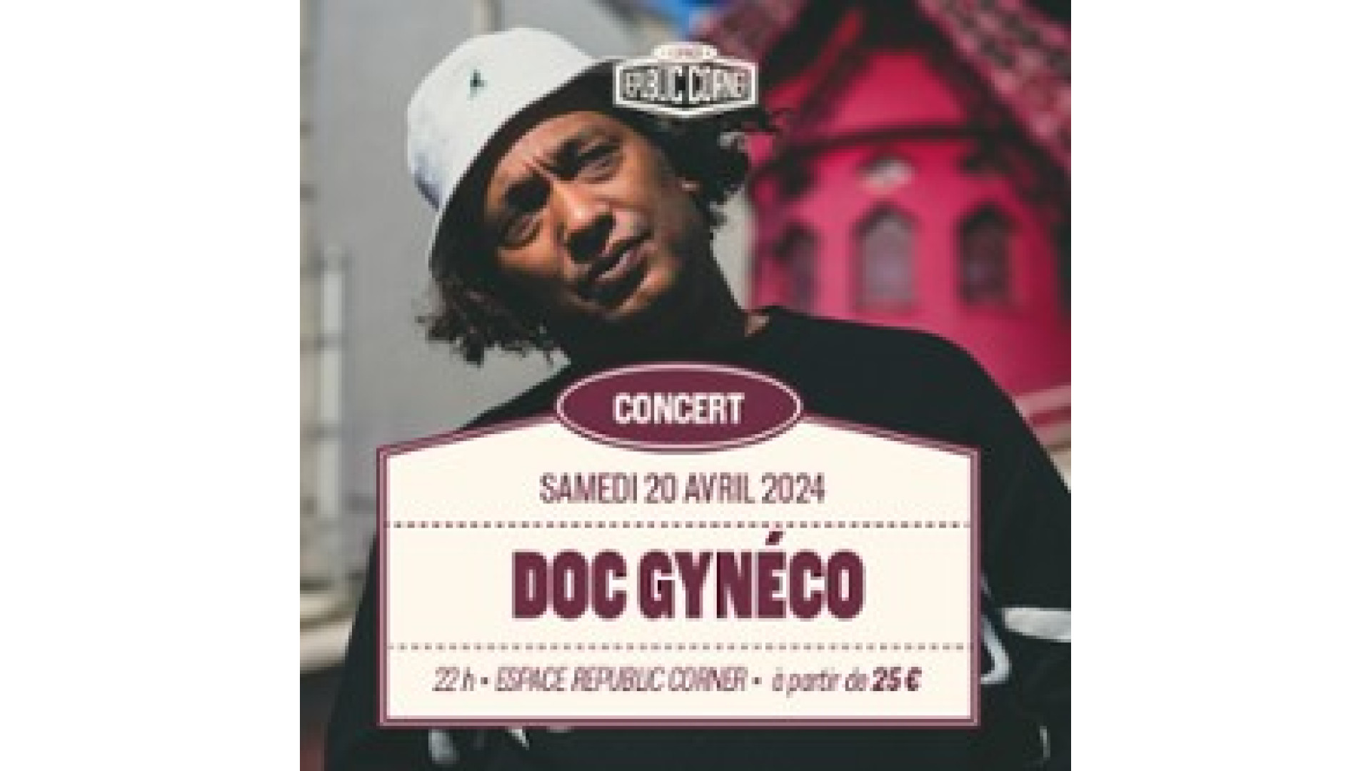 Concert Doc Gyneco à Montpellier