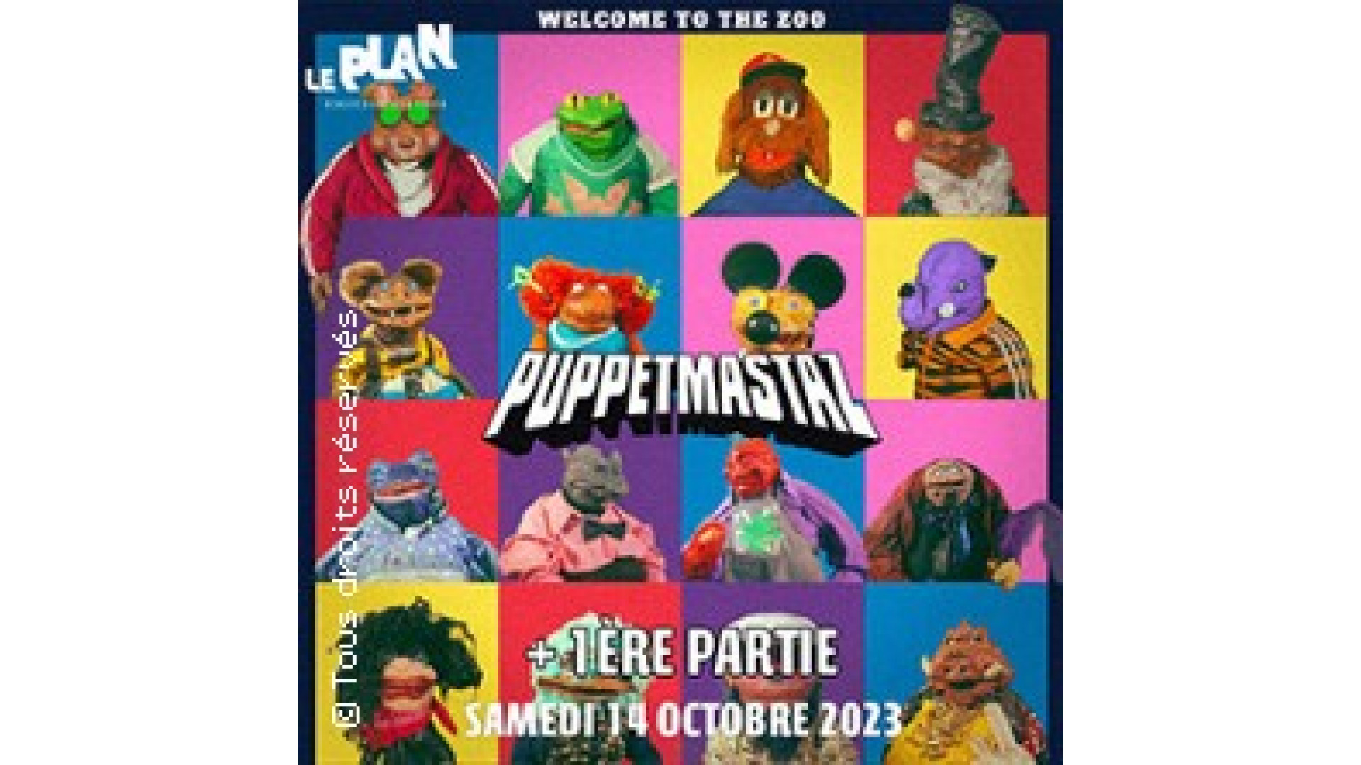 Concert Puppetmastaz à Aix-en-provence