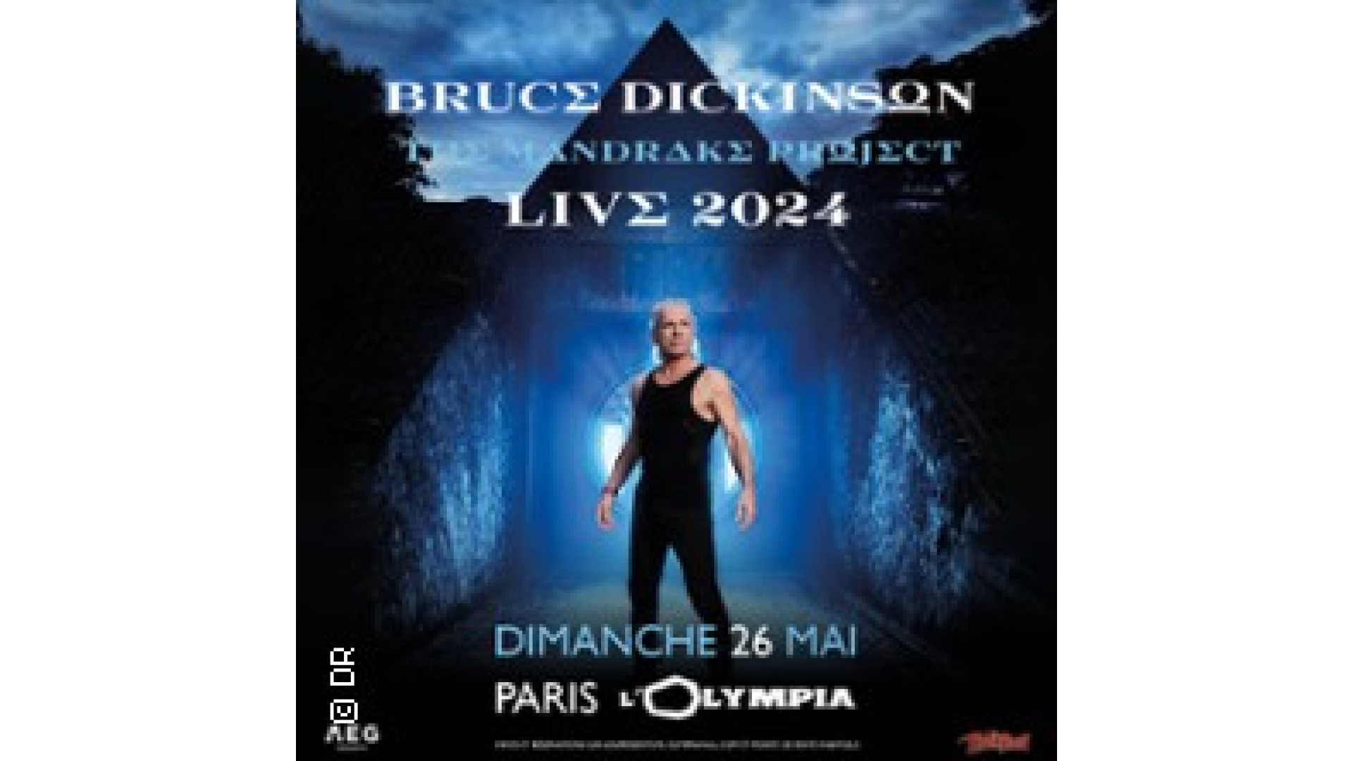 Concert Bruce Dickinson à Paris