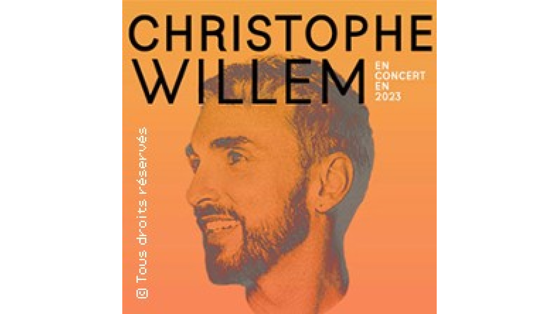 Concert Christophe Willem à Martigues
