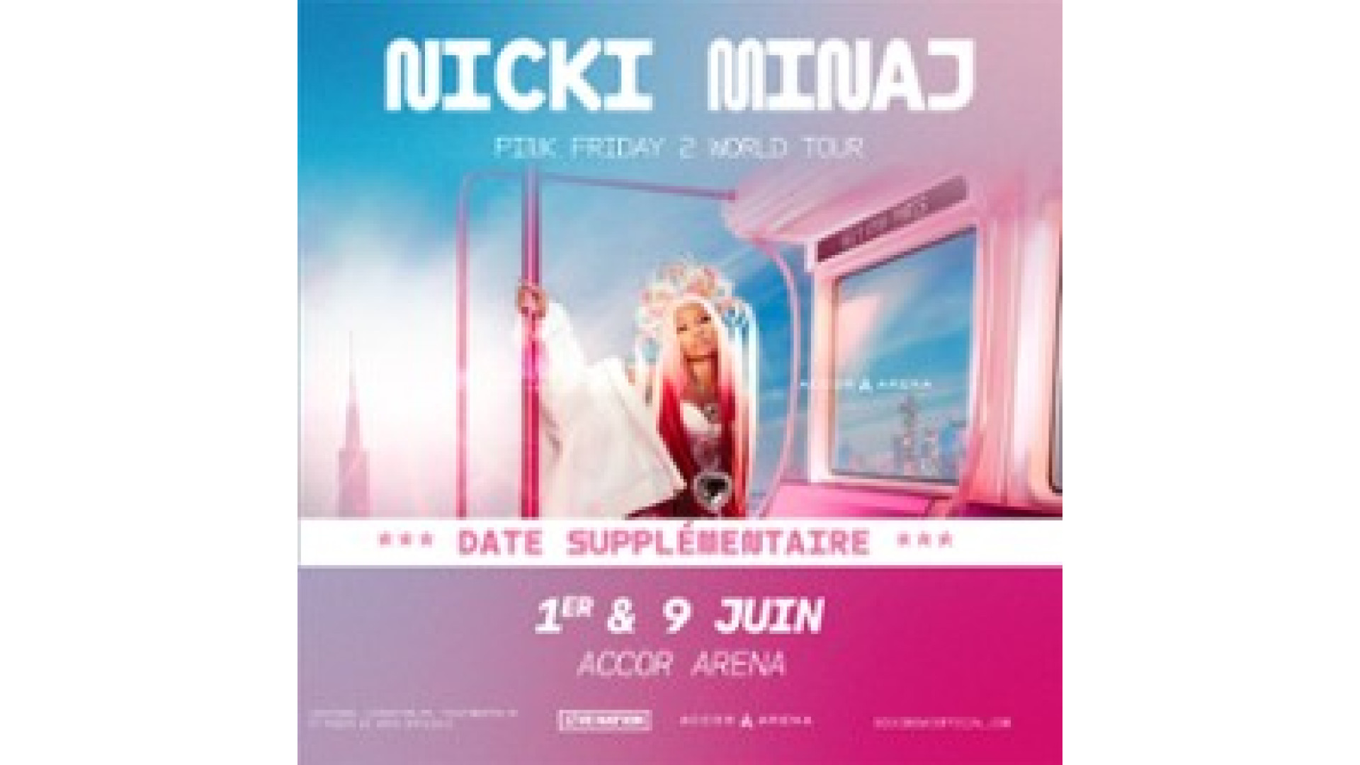 Concert Nicki Minaj à Paris