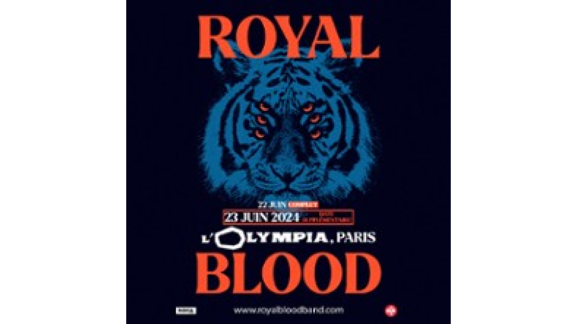 Concert Royal Blood à Paris