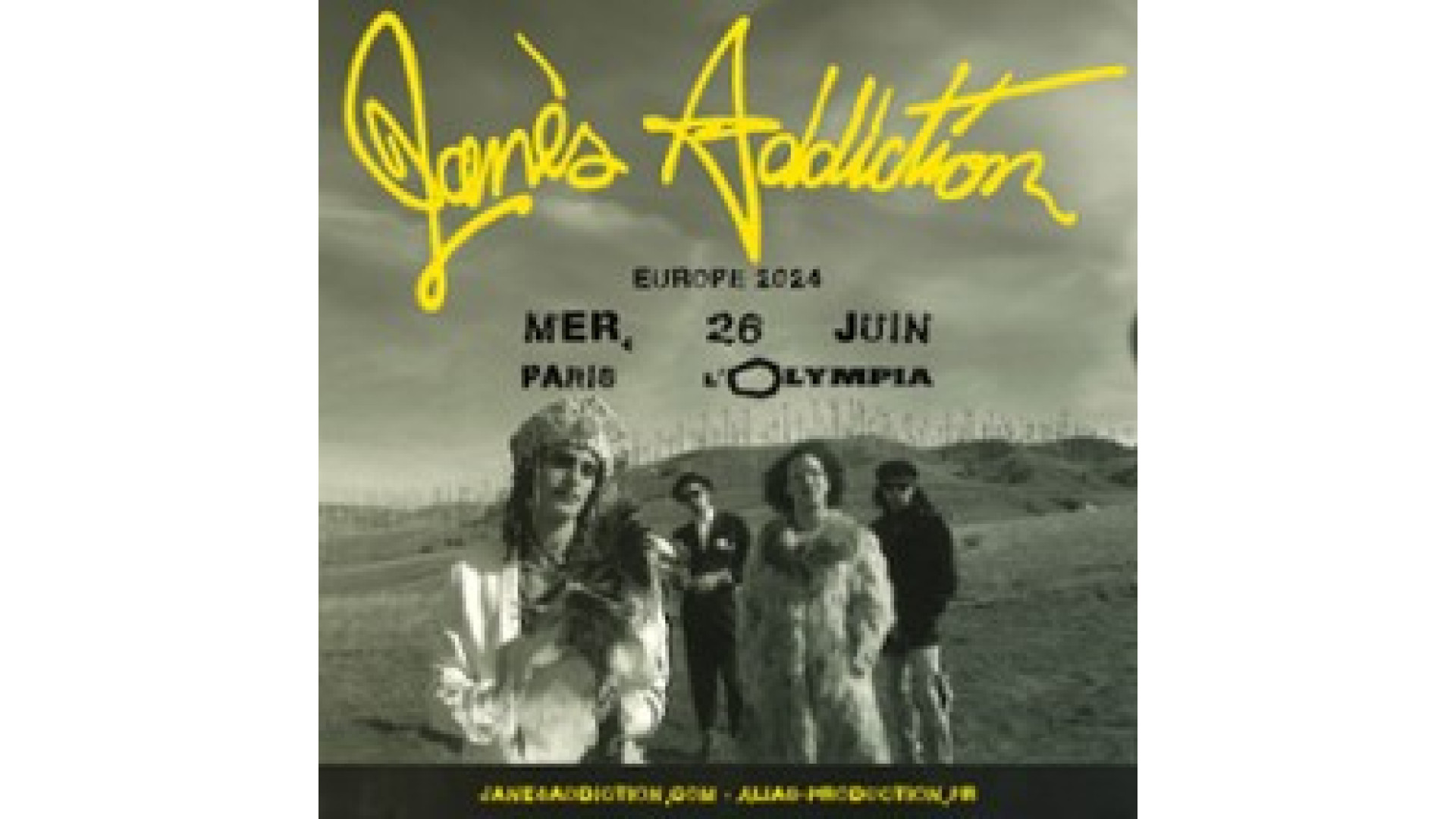 Concert Jane's Addiction à Paris