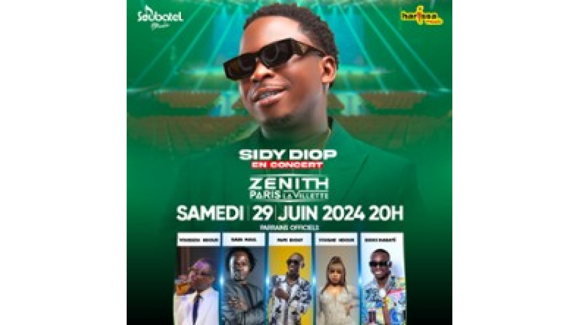 Concert Sidy Diop à Paris