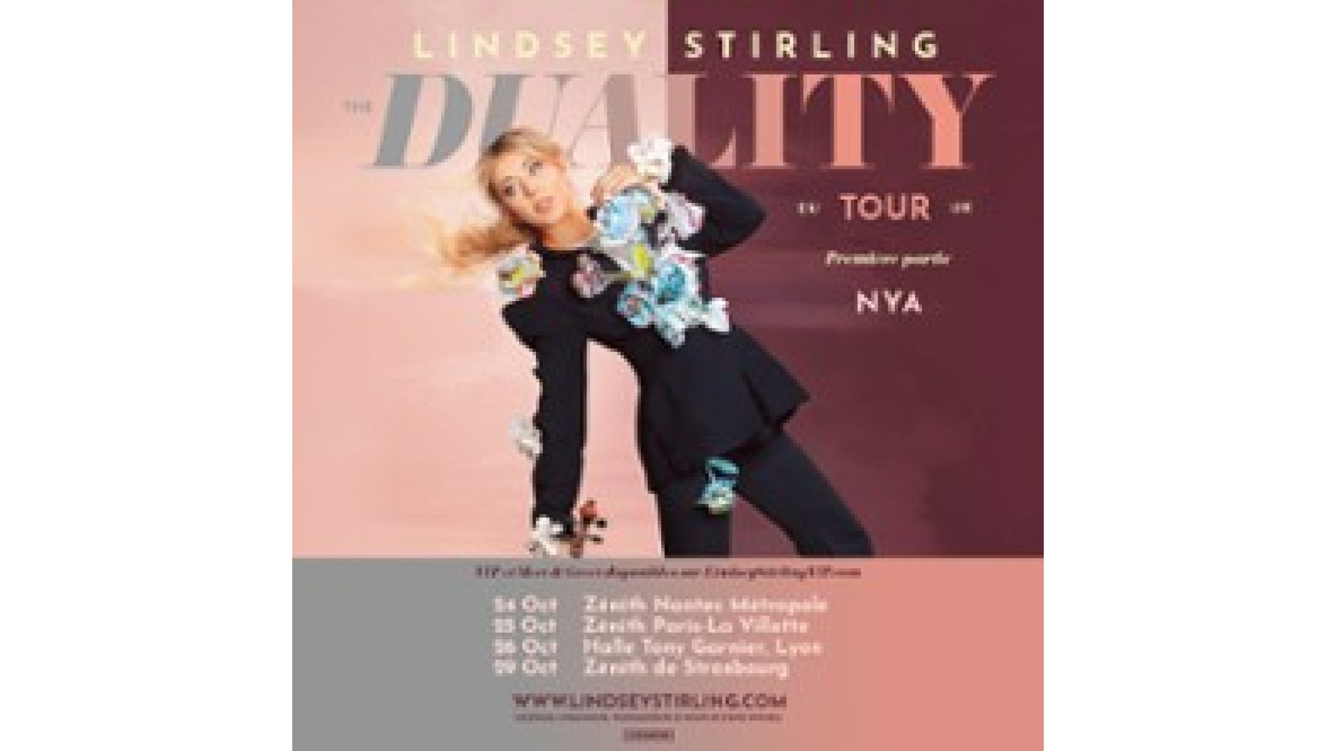 Concert Lindsey Stirling à Lyon