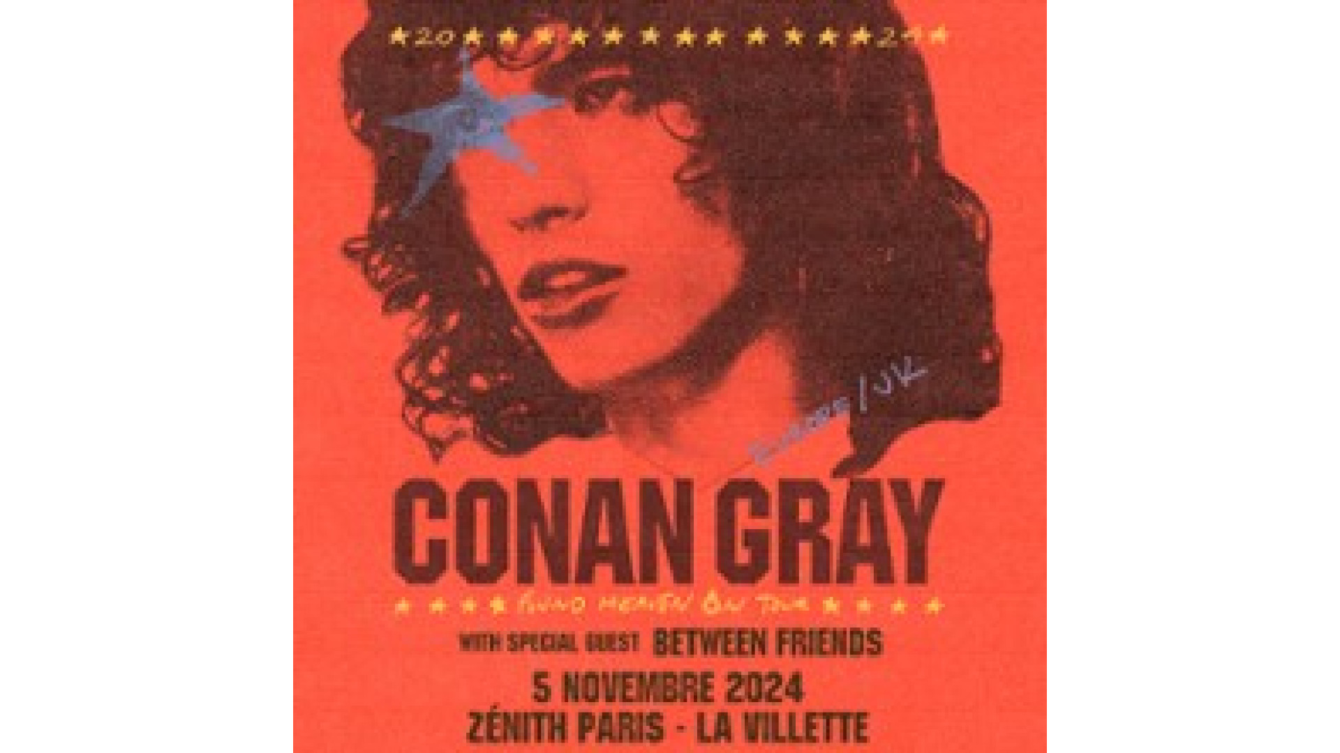 Concert Conan Gray à Paris