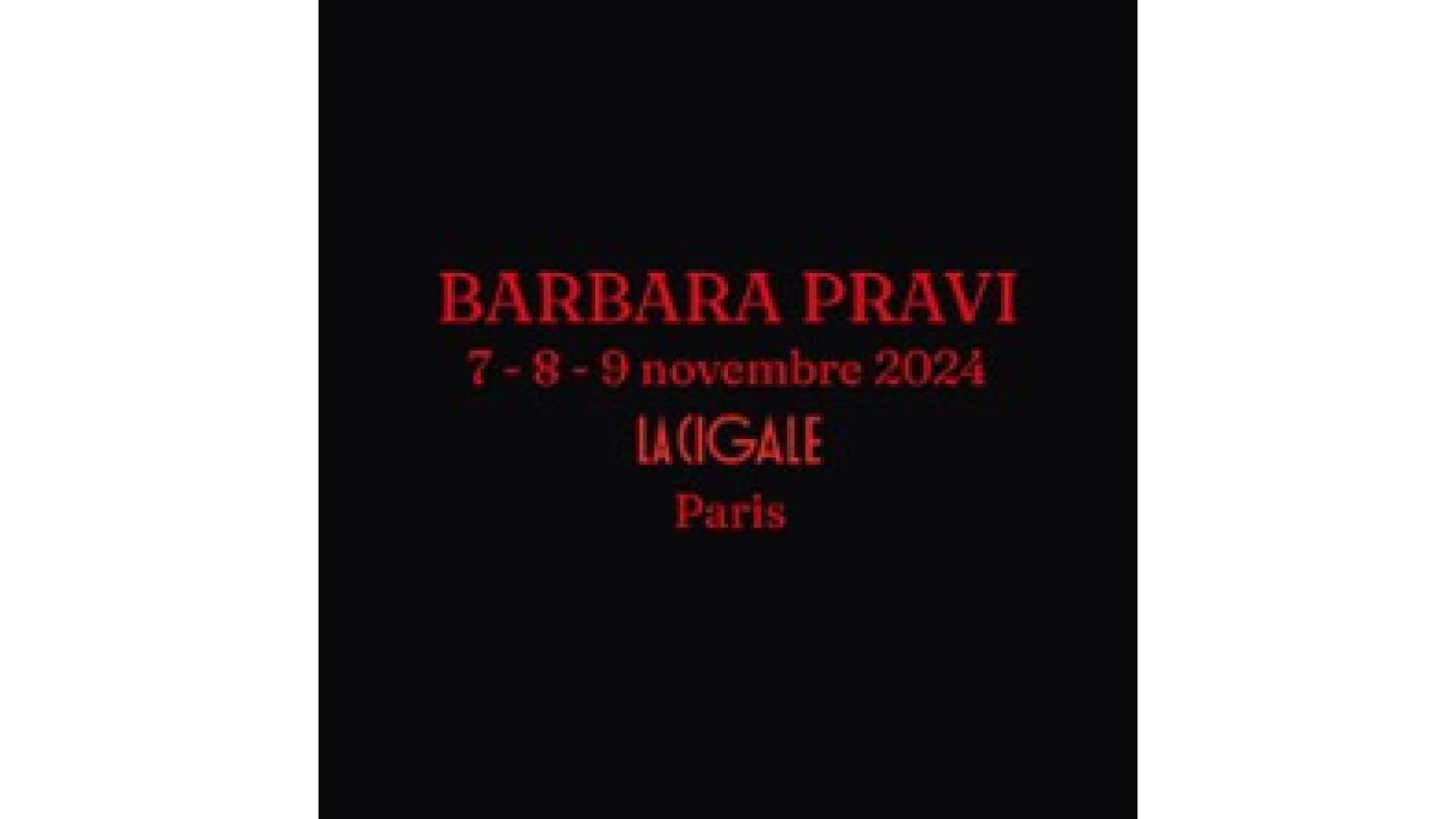 Concert Barbara Pravi à Paris