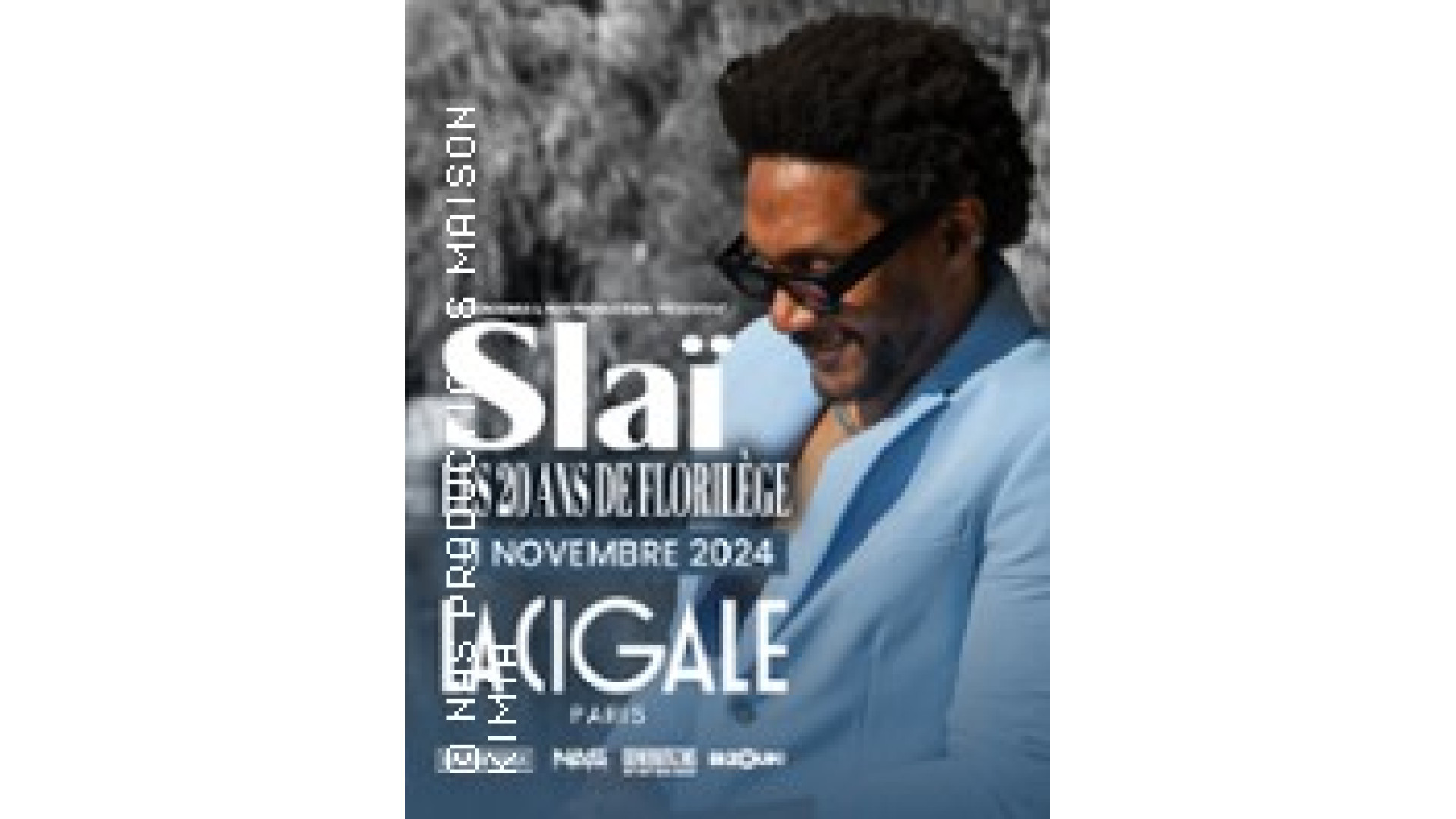 Concert Slaï à Paris