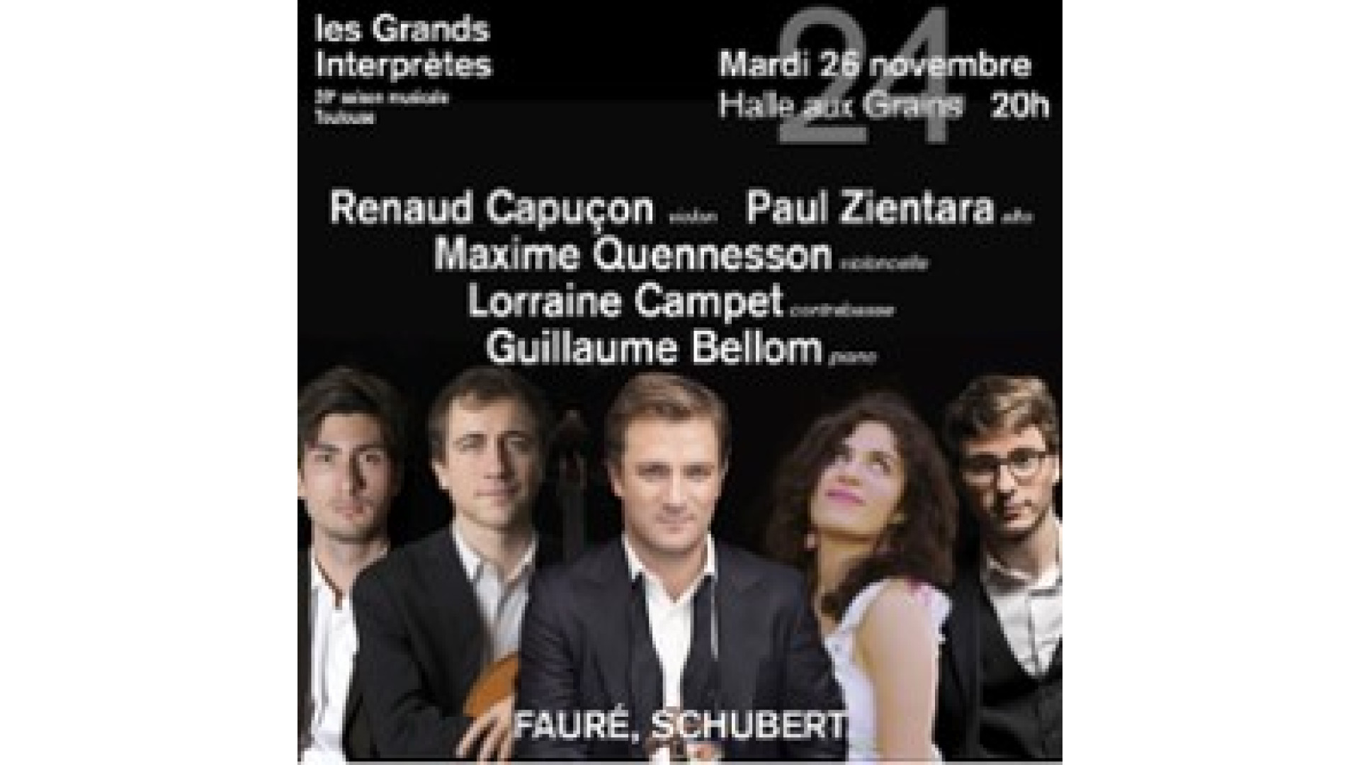 Concert Renaud Capuçon à Toulouse