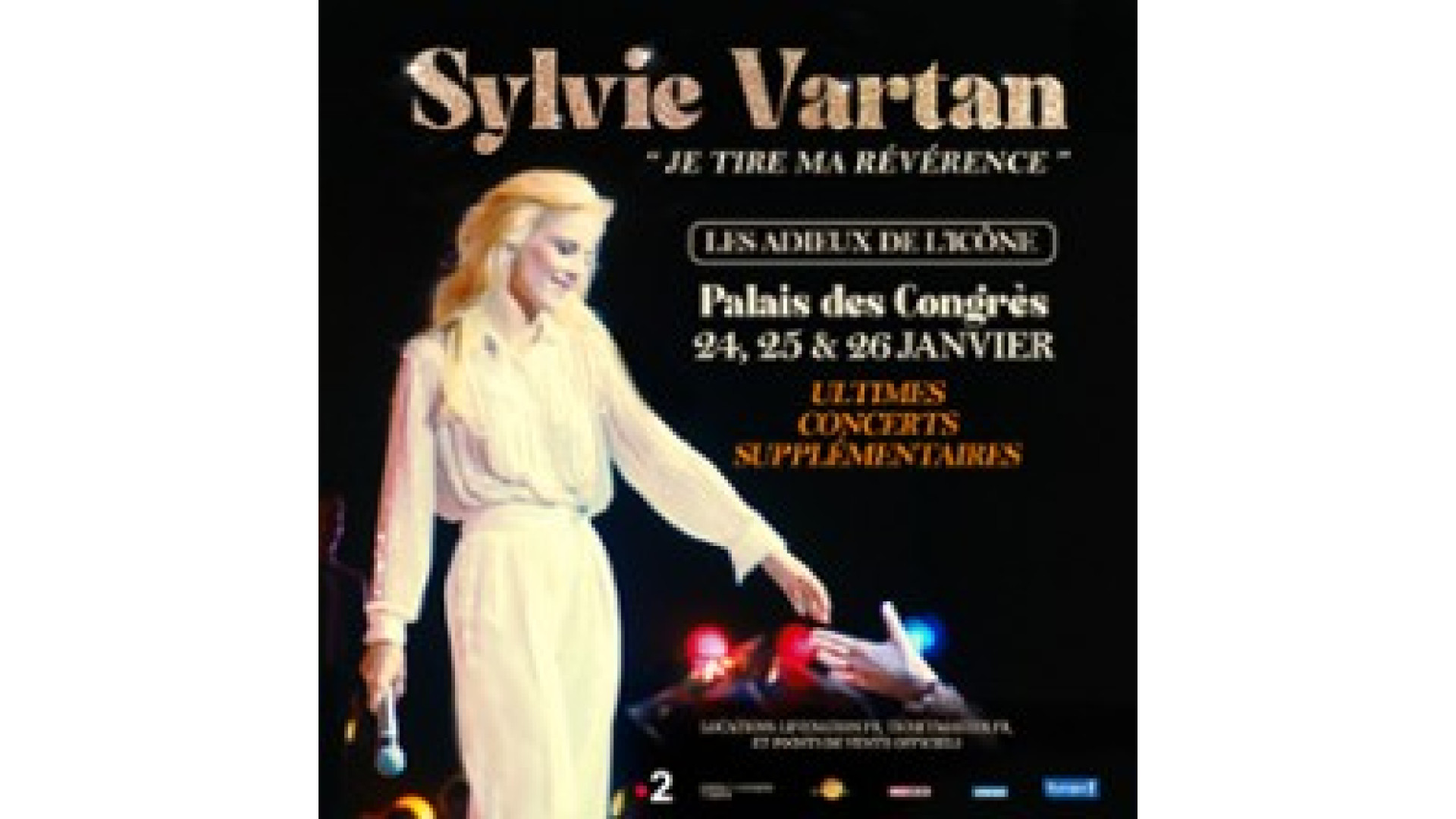 Concert Sylvie Vartan à Paris