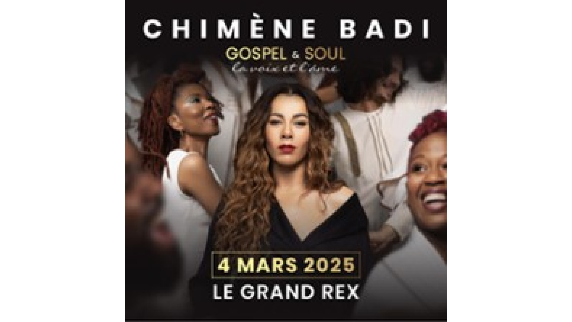 Concert Chimène Badi à Paris