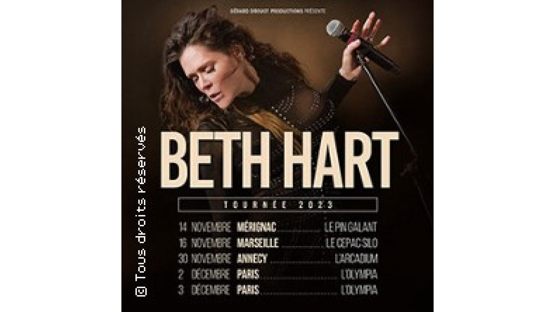 Concert Beth Hart à Dole