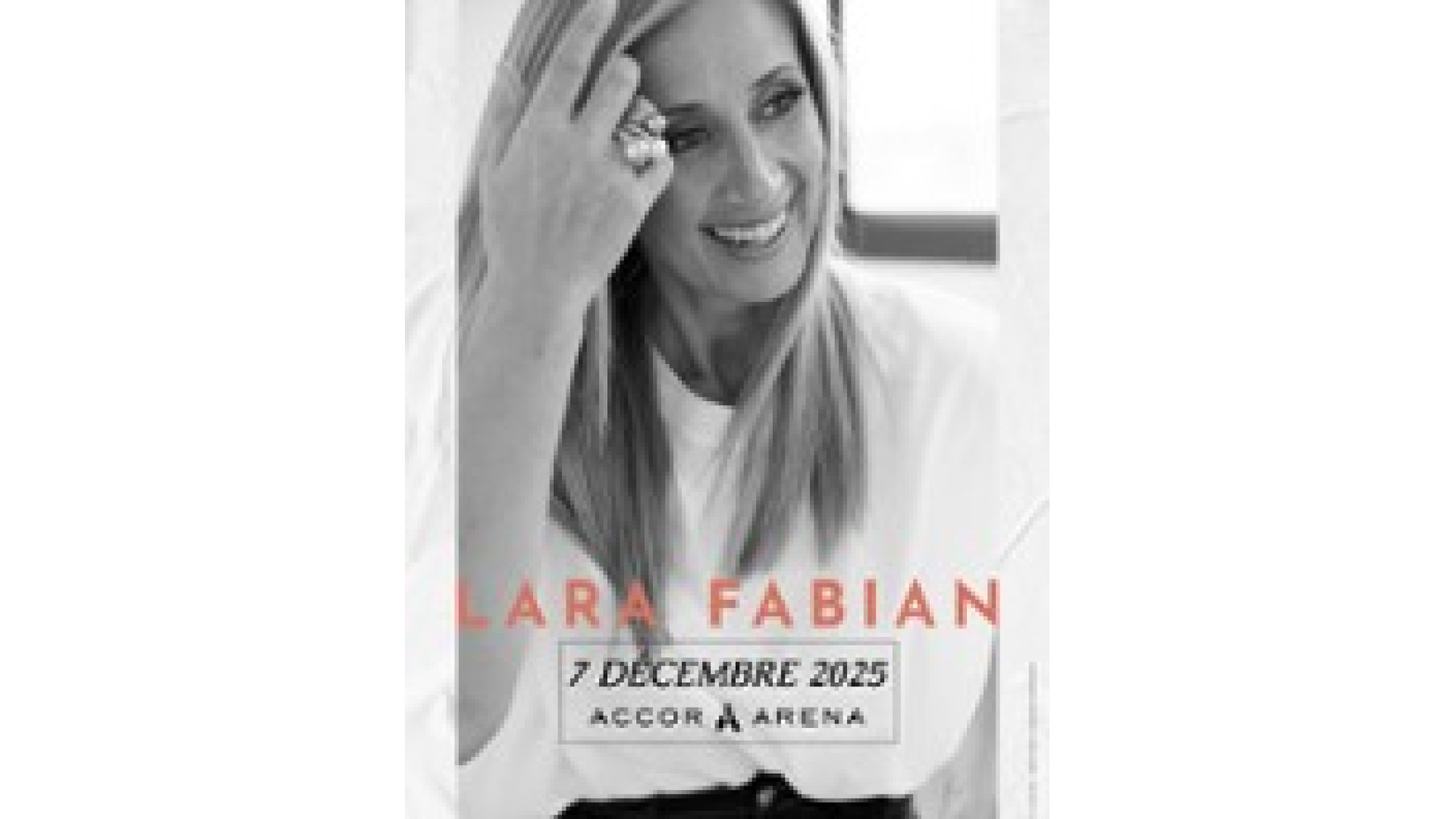 Concert Lara Fabian à Paris