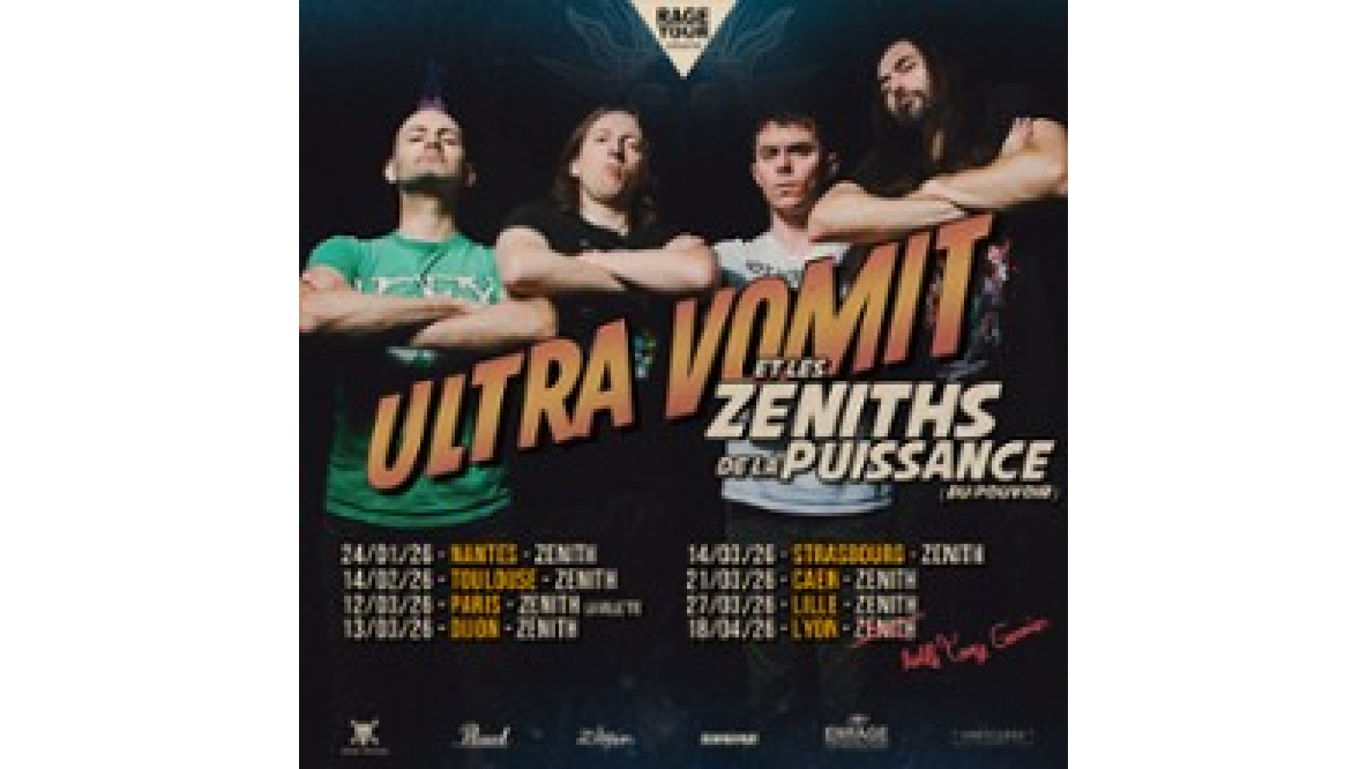 Concert Ultra Vomit à Dijon