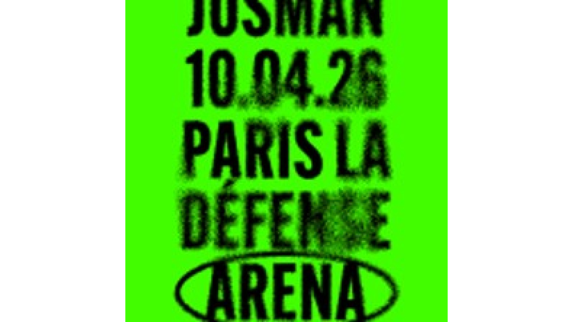 Concert Josman à Nanterre