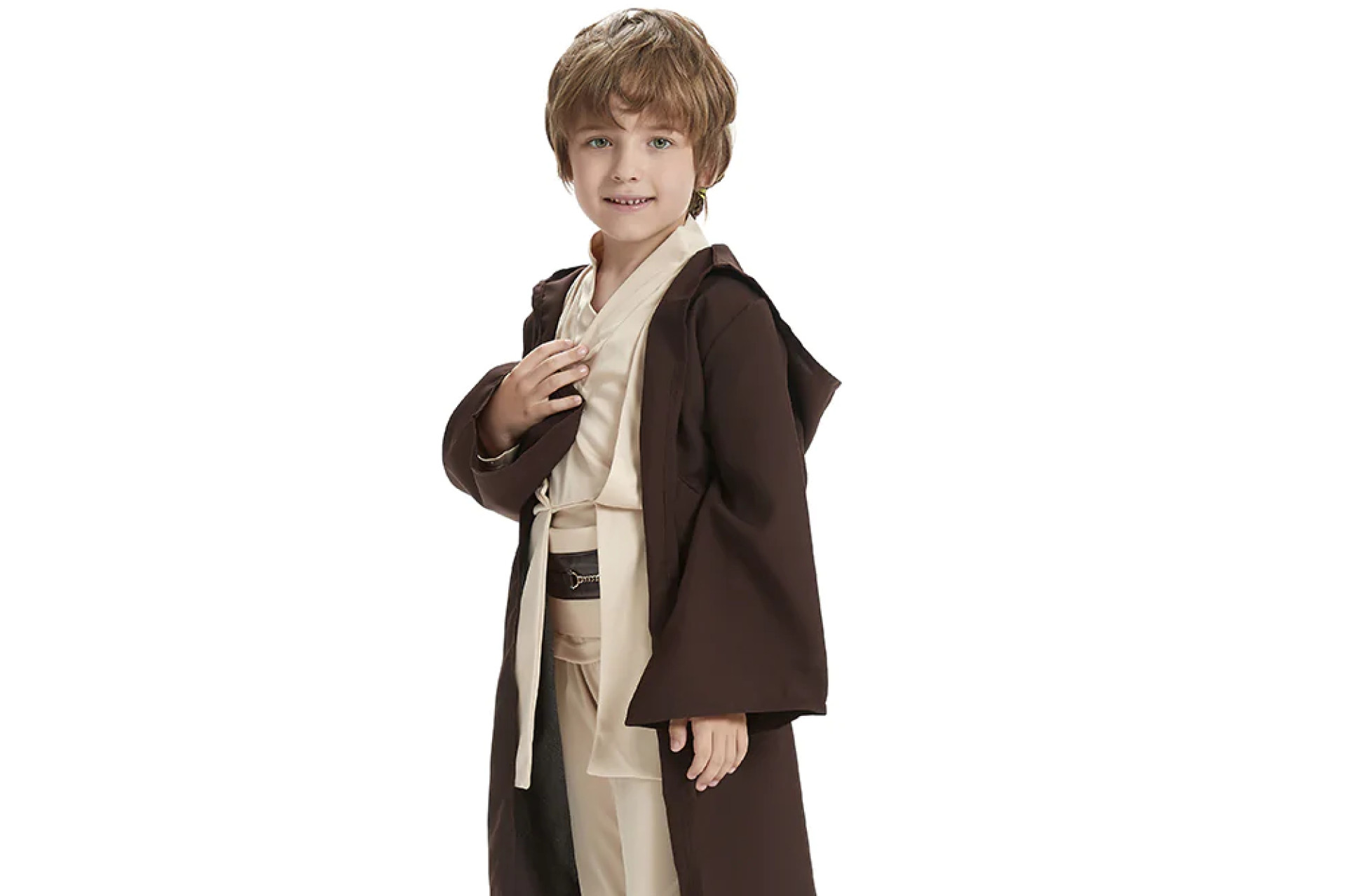 Garçon déguisé en Luke Skywalker