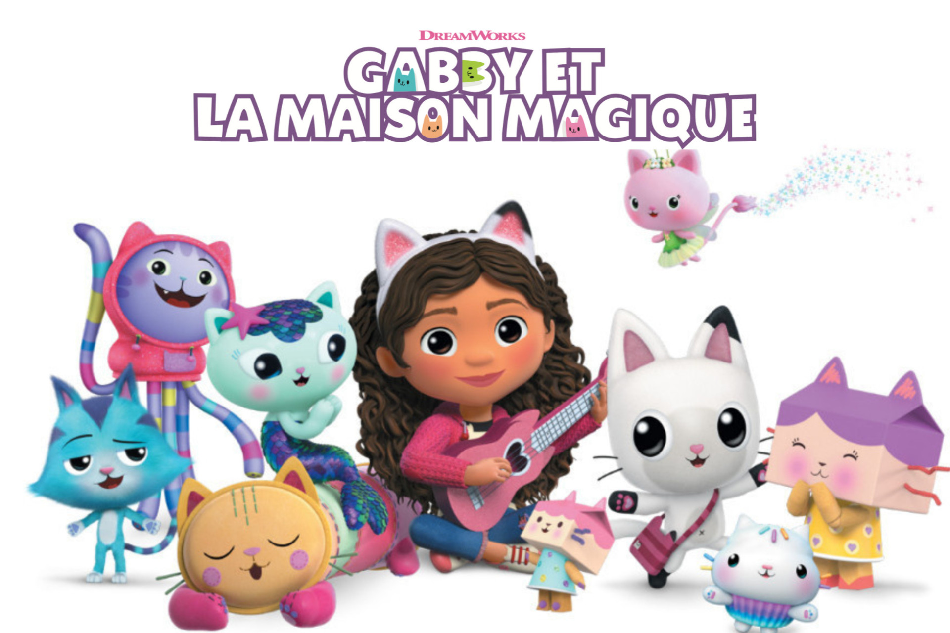 Gabby et la Maison Magique - Gabby's Dollhouse - PLAYSET DELUXE - Pièce De  Jeu Avec 1 Figurine Et Accessoires - Dessin Animé Gabby Et La Maison Magique  - Jouet Enfant 3