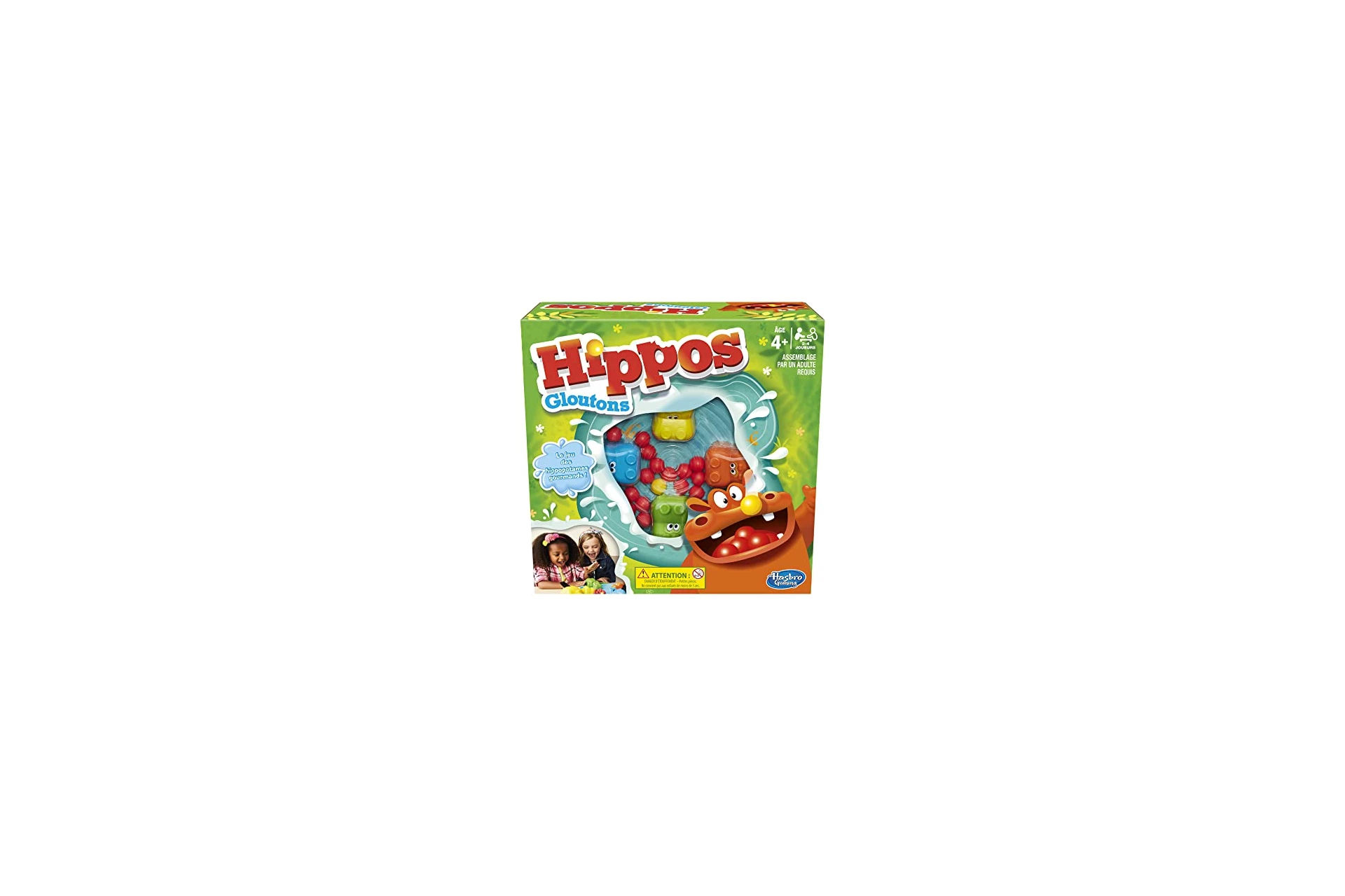 Hasbro Hippos Gloutons, le jeu de rapidité parfait pour vos enfants -  MesCadeaux