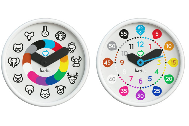Trois montres de la marque Twistiti pour les enfants de 3 et de 6 ans