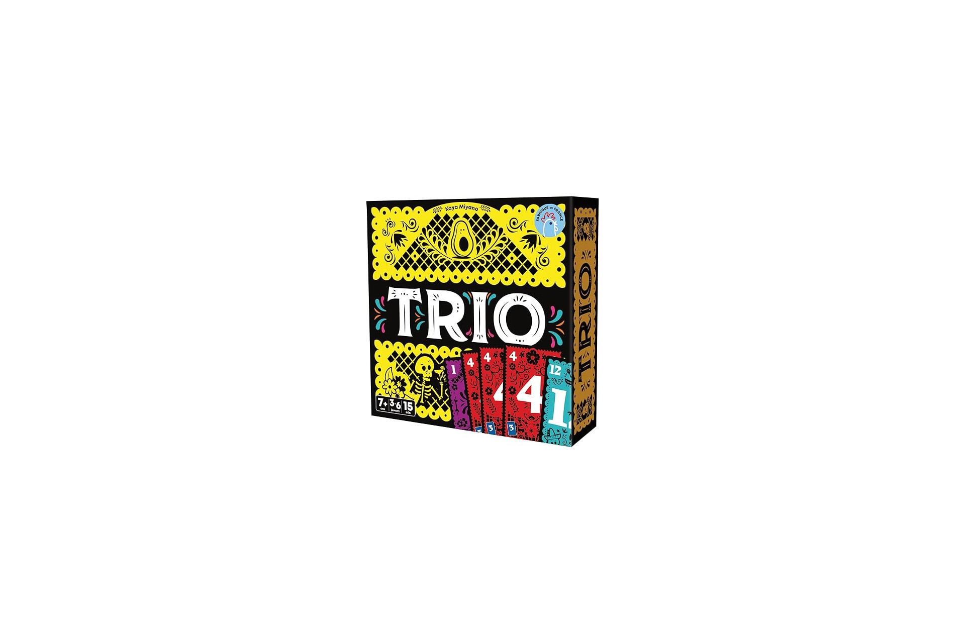 Asmodee Trio : le jeu de cartes à emporter partout pour des moments fun en  famille ou entre amis - MesCadeaux