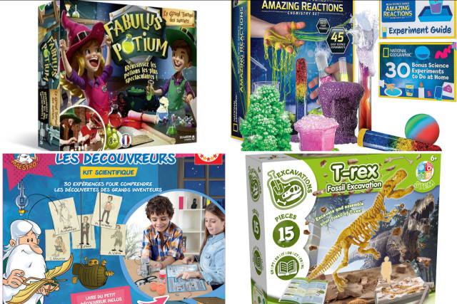 Exemples de jeux scientifiques pour enfants