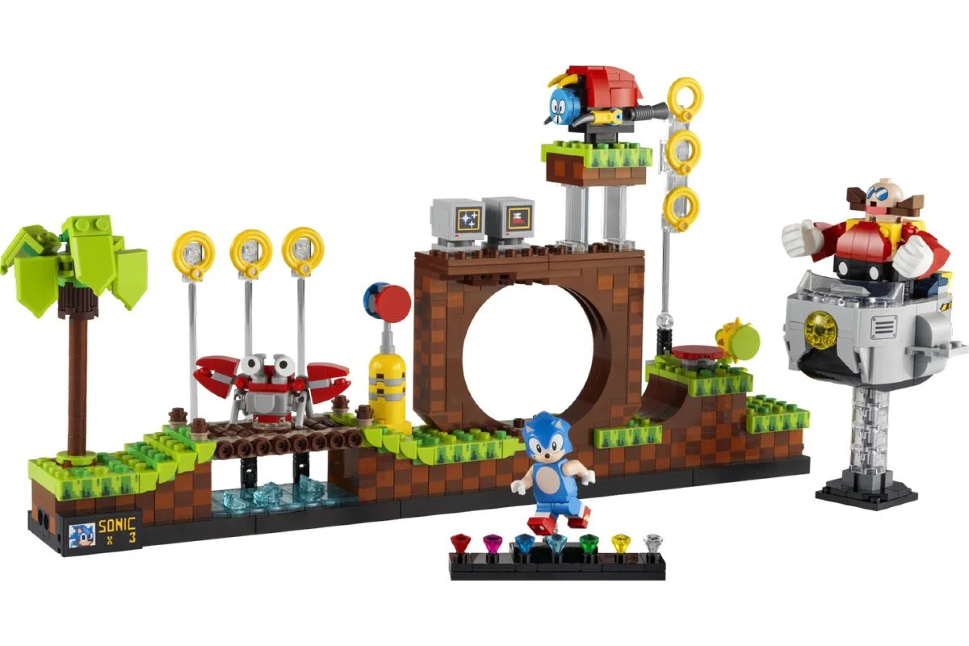Le set Lego Sonic entier