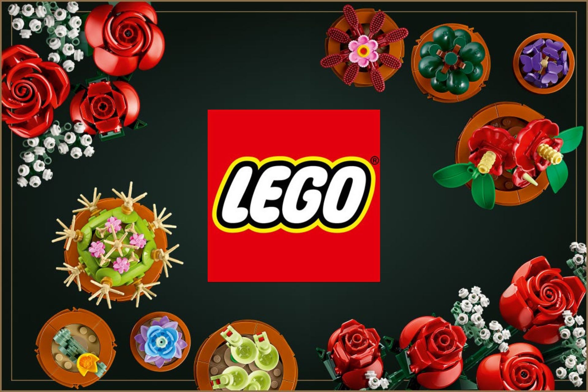 Idées de cadeaux Lego Botanique