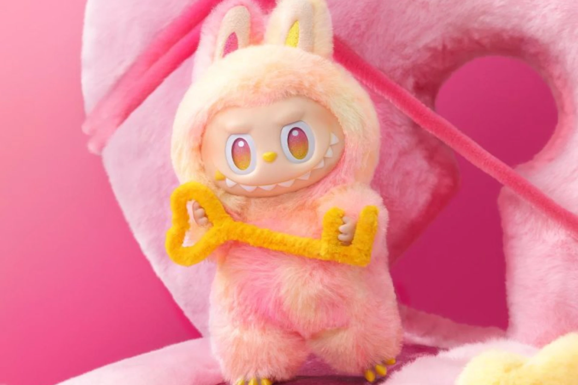 Peluche Labubu Loyalty, série Big Into Energy
