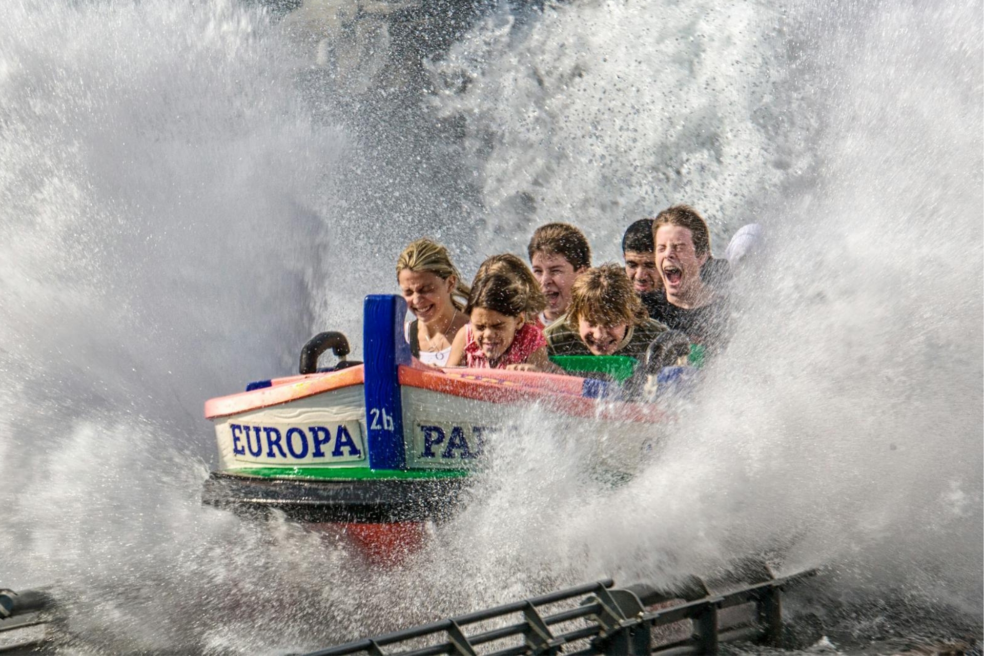 Une journée dans une parc d'attraction